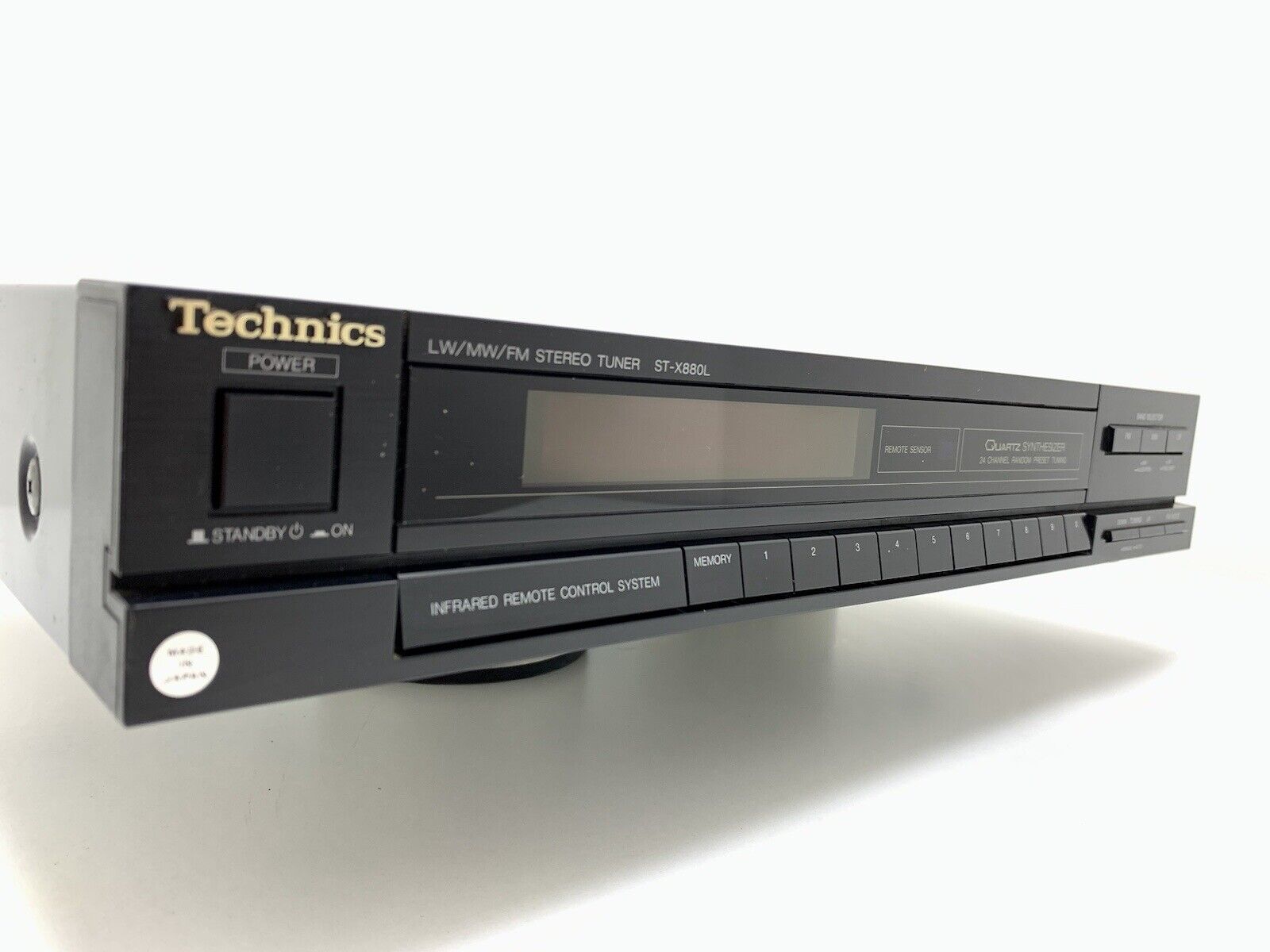 TECHNICS ST-X880L FM/MW/LW Stereo Tuner Digital HiFi Vintage 1987 Work Good Look
