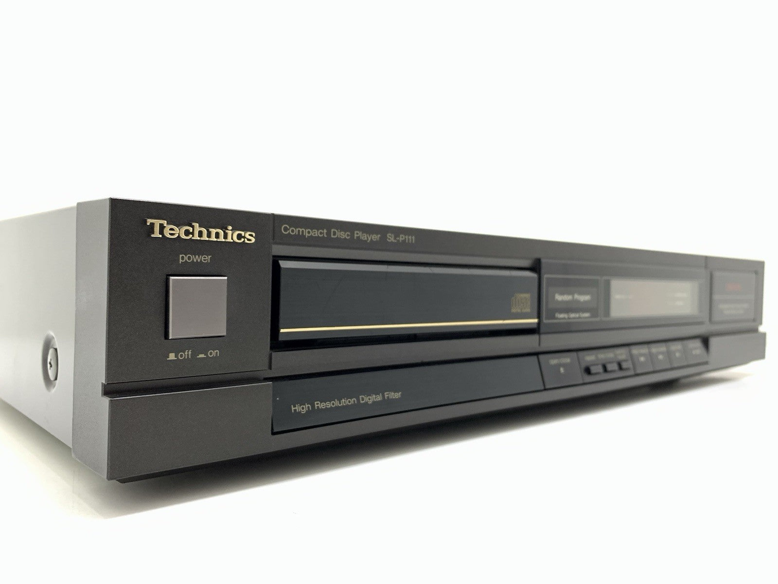 TECHNICS SL P111  CD Stereo Compact Disc Player Vintage 1987 Working Good Look