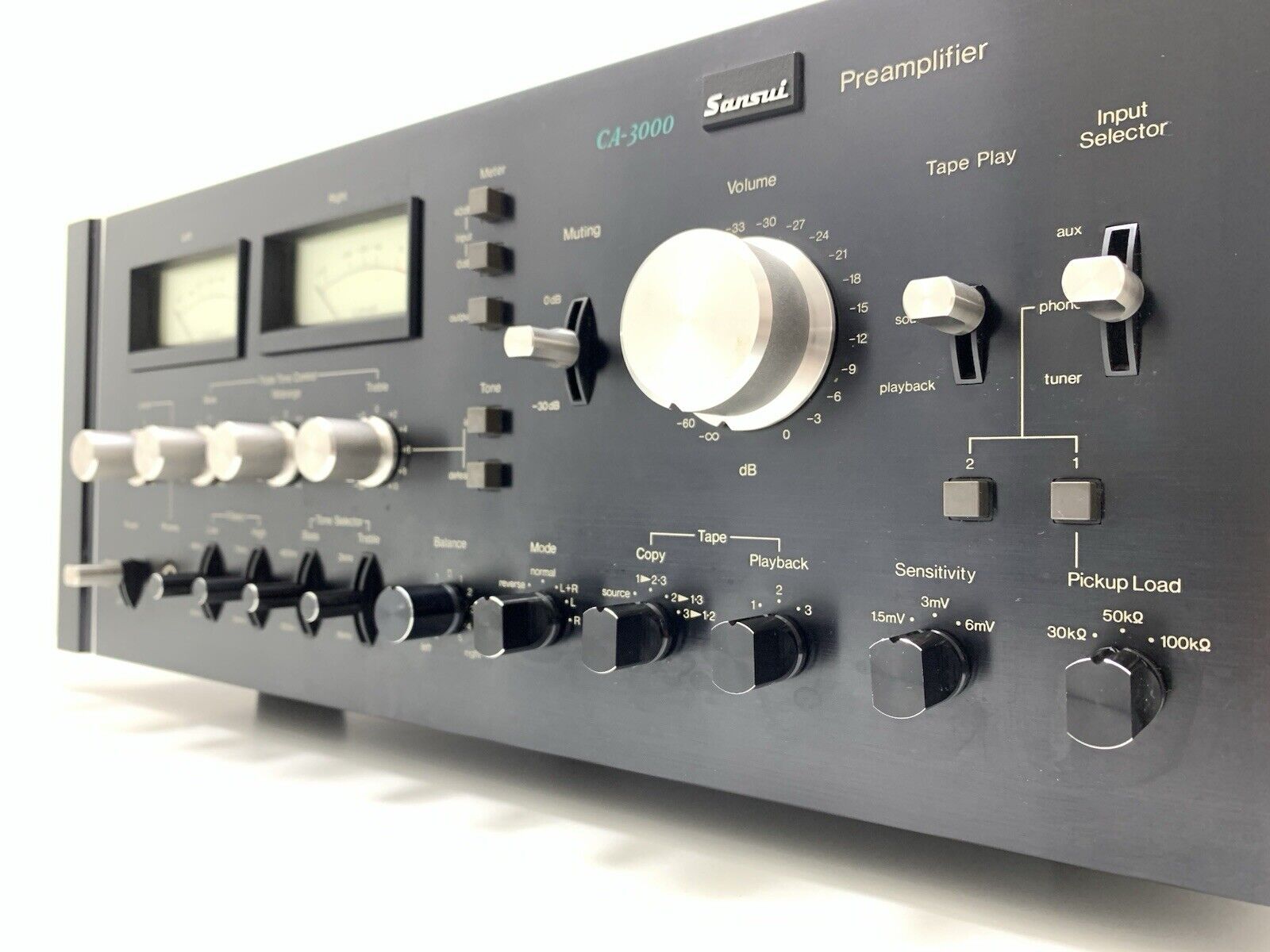 SANSUI CA 3000 Stereo Pre Amplifier Vintage 1975 High End WORK PERFECT Good Look