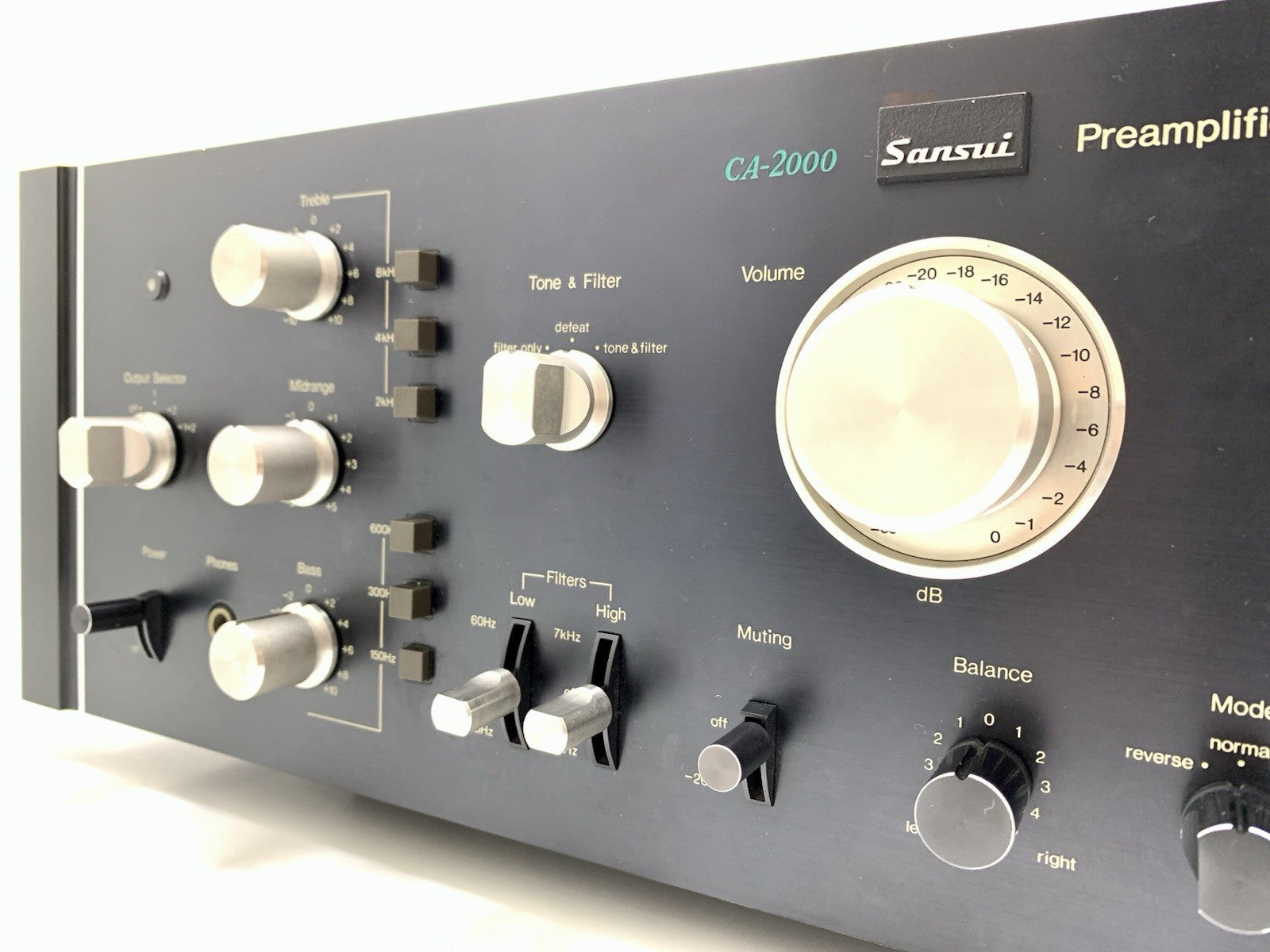 SANSUI CA 2000 Stereo Pre Amplifier Vintage 1977 High End WORK PERFECT Good Look
