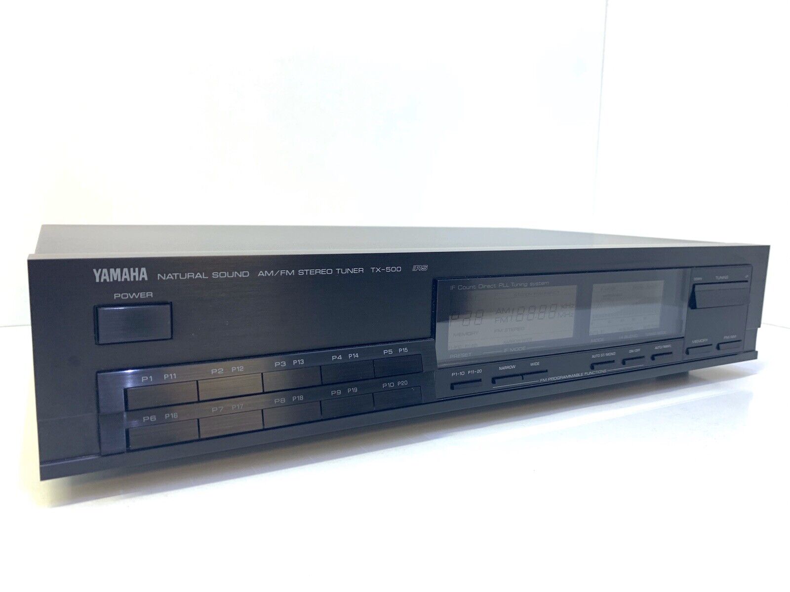 YAMAHA TX500 AM/FM Stereo Tuner Digital Hi End Vintage 1987 Good Look Like New