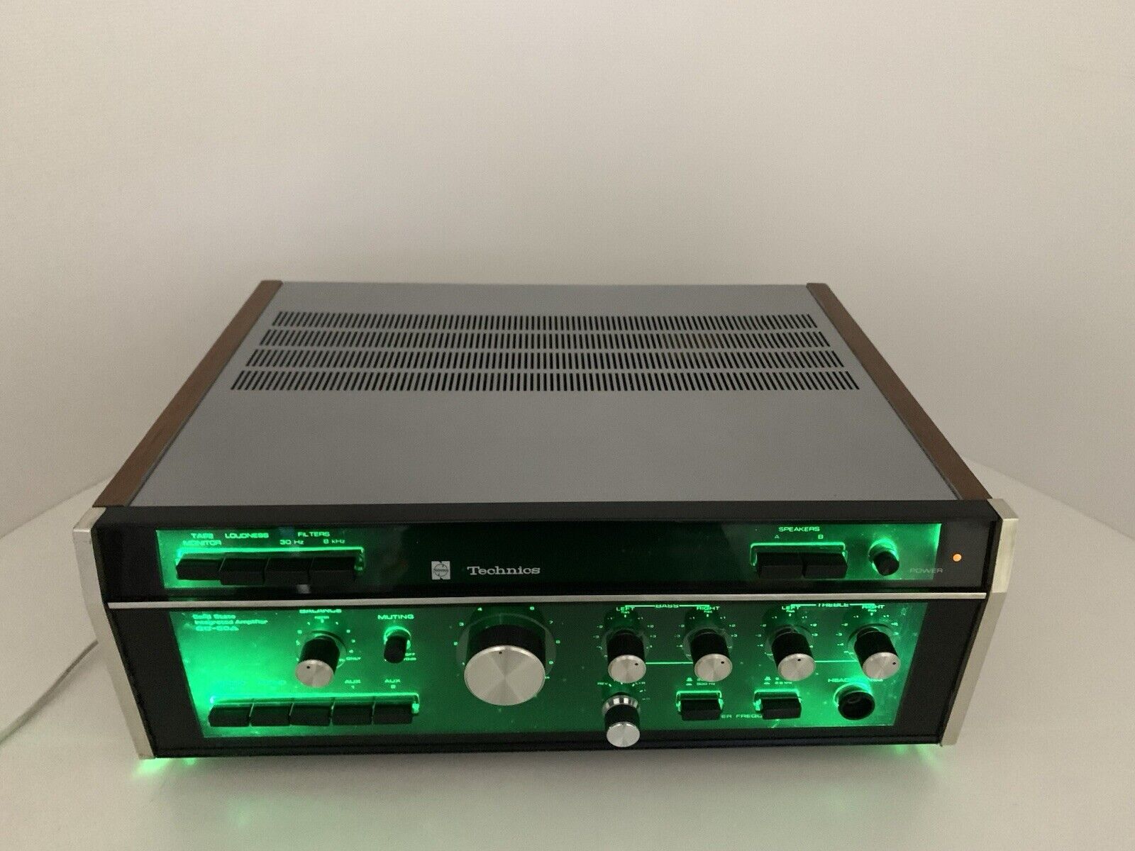 TECHNICS SU 50A Stereo Integrated Solid State Amplifier Vintage 1969 GOOD LOOK