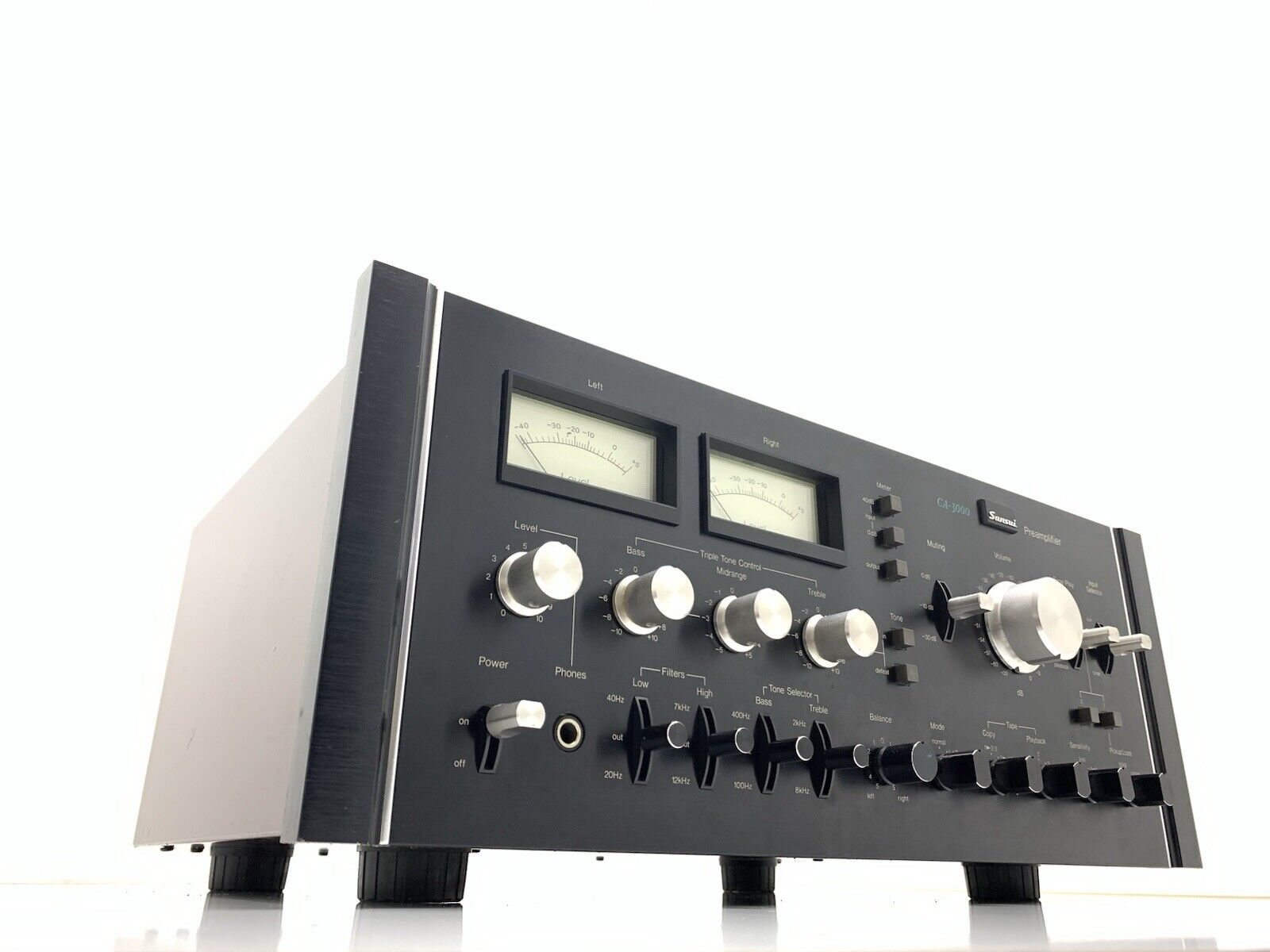 SANSUI CA 3000 Stereo Pre Amplifier Vintage 1975 High End WORK PERFECT Good Look