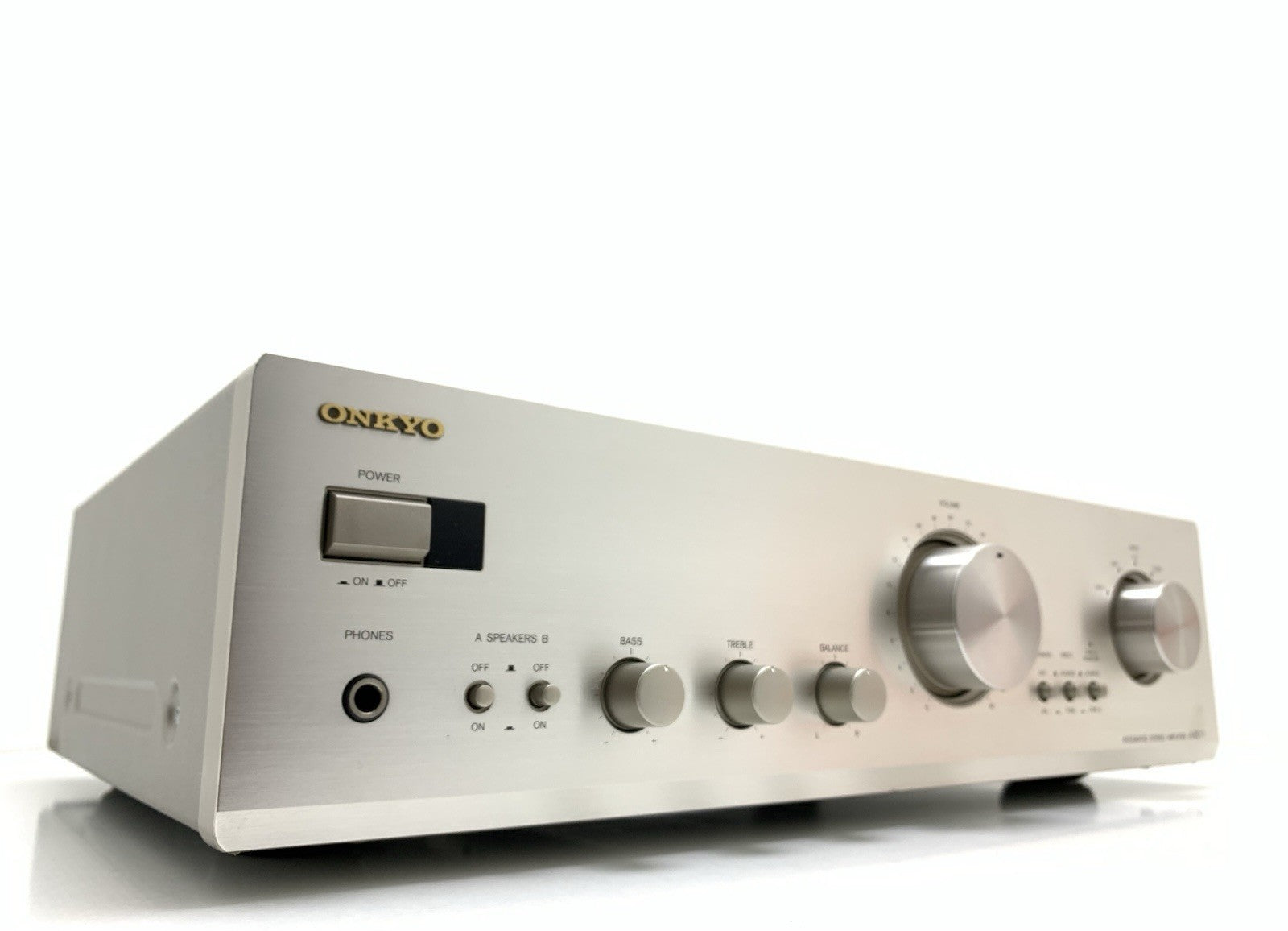 ONKYO A 9211 Stereo Integrated  Amplifier 40+40W RMS Vintage 1997 WORK Good Look
