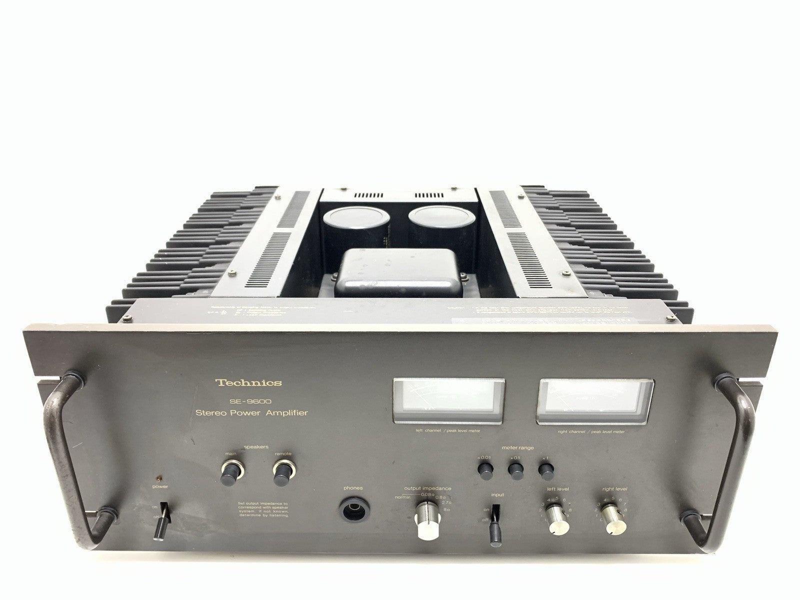 TECHNICS SE 9600 Power Amplifier 2 X 110 Watts RMS Vintage 1975