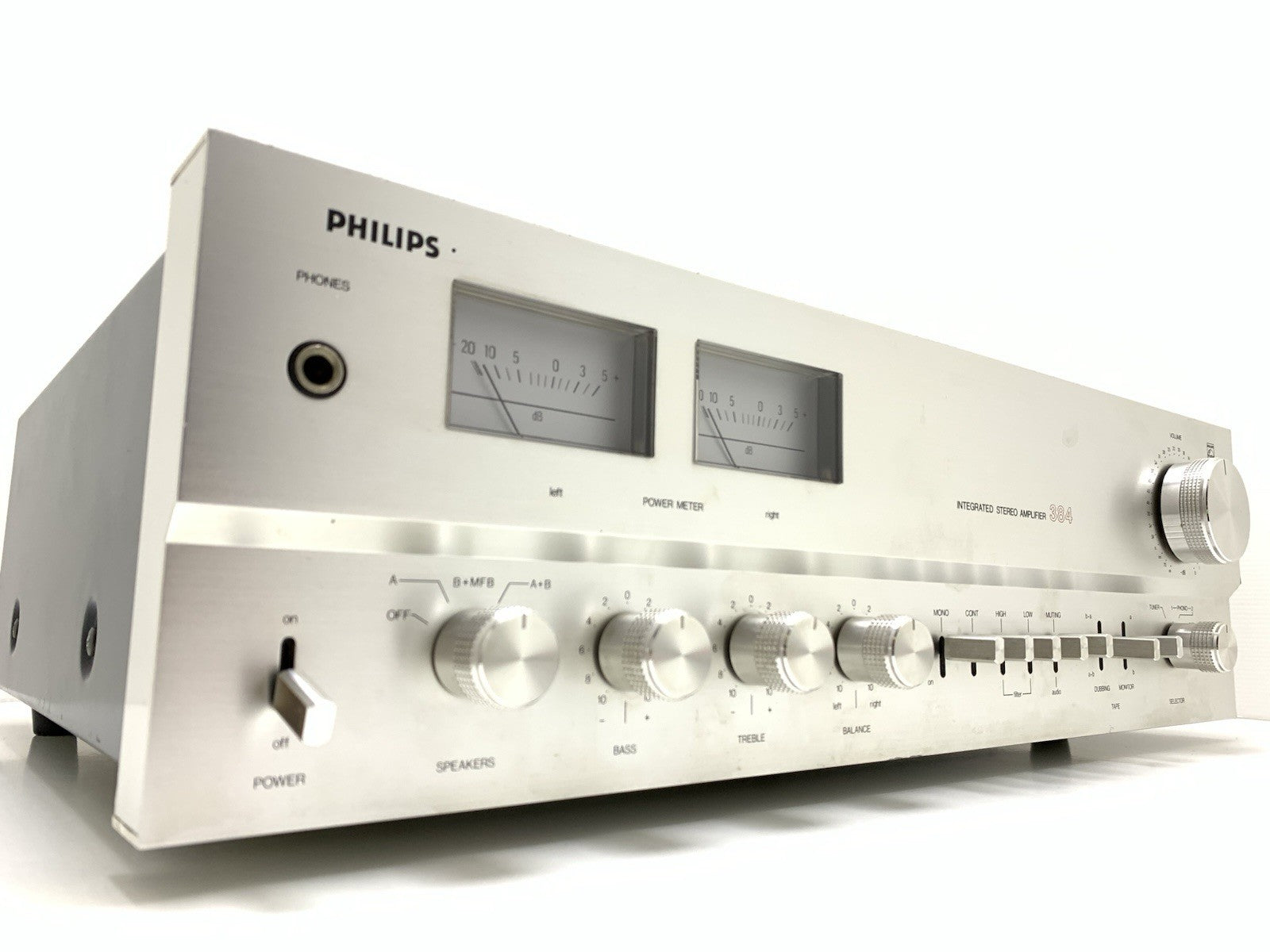 PHILIPS AH 384 Stereo Amplifier 2X 40Watts RMS Vintage 1978 Hi Fi WORK GOOD LOOK