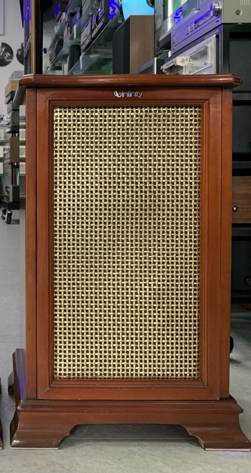 INFINITY RS 6000 EXCLUSIVE CUSTON New Box SPEAKERS 100W RMS 3 Way WORK GOOD LOOK
