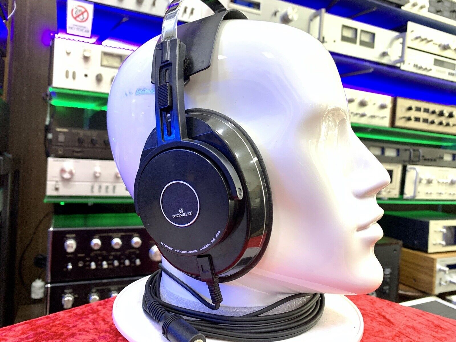 PIONEER SE-450 Rare Headphones Vintage 1980 Hi Fi Made In Japan Good Look