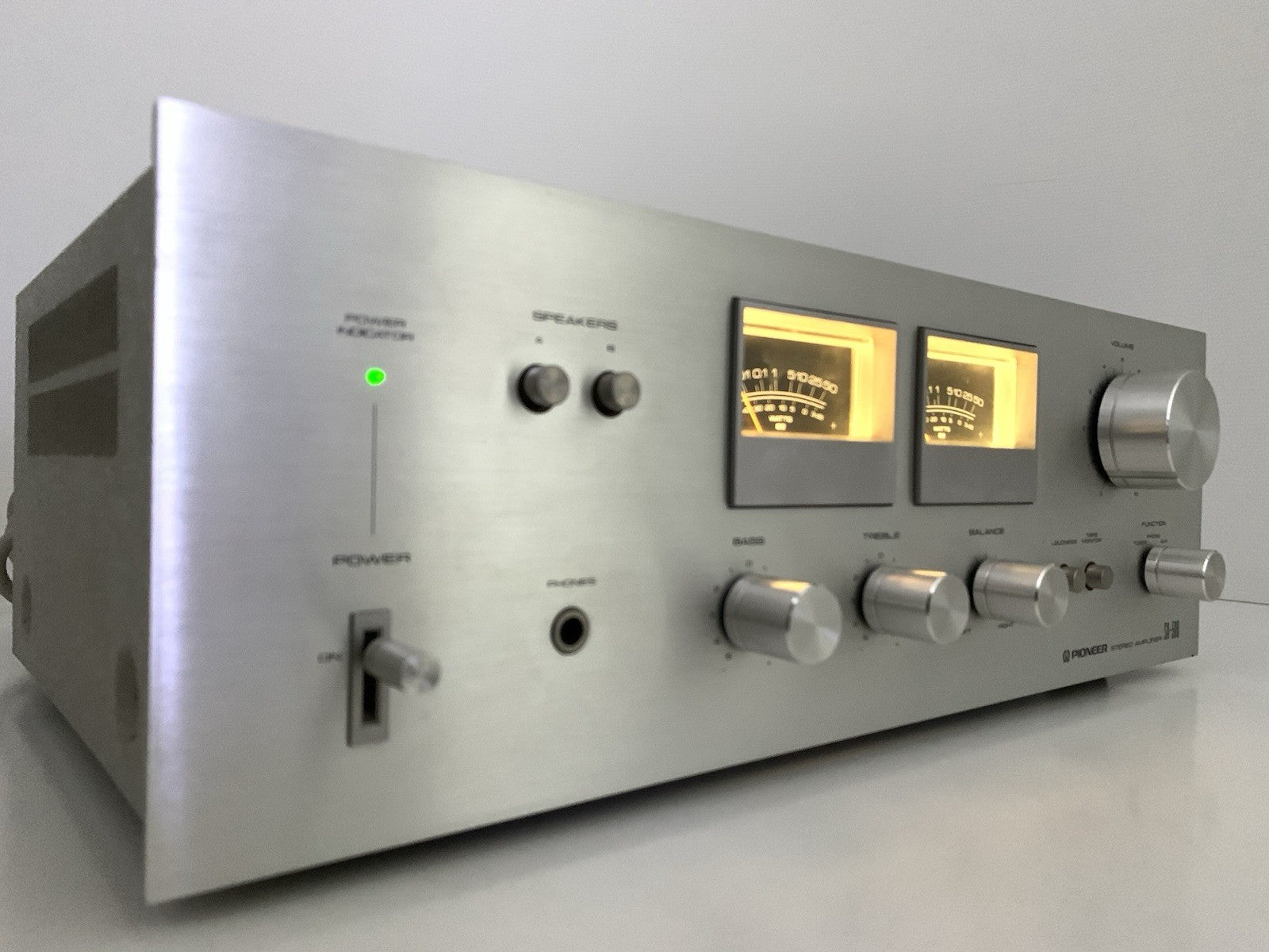 PIONEER SA 506 Stereo Amplifier 2X 25Watts RMS Vintage 1978 Hi Fi WORK Good Look