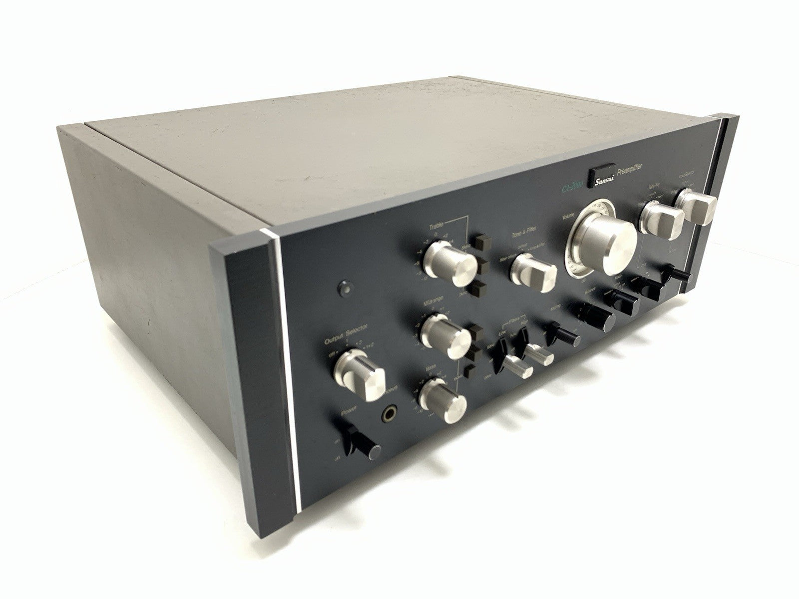 SANSUI CA 2000 Stereo Pre Amplifier Vintage 1977 High End WORK PERFECT Good Look