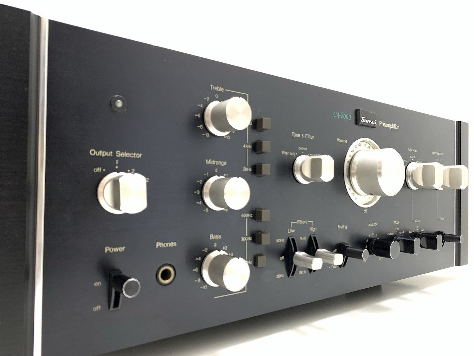 SANSUI CA 2000 Stereo Pre Amplifier Vintage 1977 High End WORK PERFECT Good Look