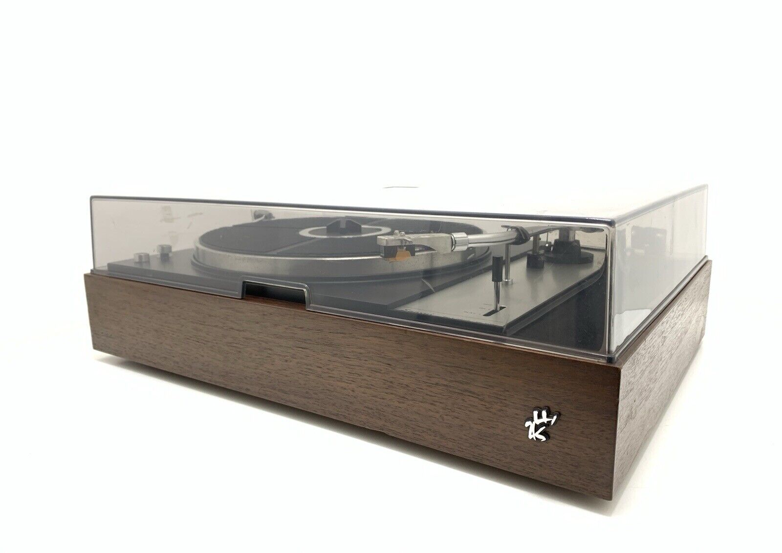 SANSUI SR 3030 Turntable 2 Speed Belt Drive Hi Fi Vintage 1973 Work Good Look