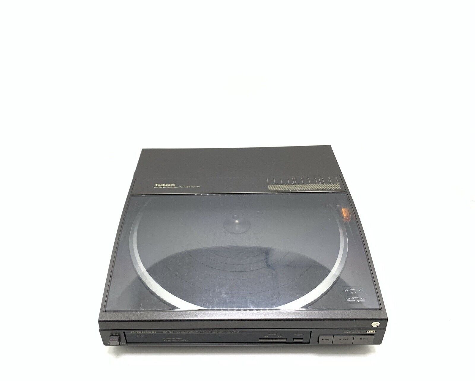 TECHNICS SL J11 D Belt Drive Linear Track Turntable  Vintage 1985 Work Good Look