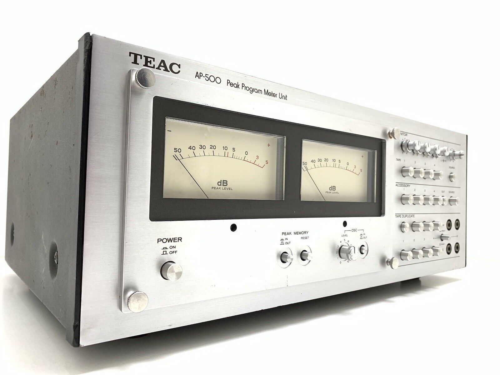 TEAC AP-500 Very RARE Peak Program Meter Unit Vintage 1977 Hi End WORK Good Look