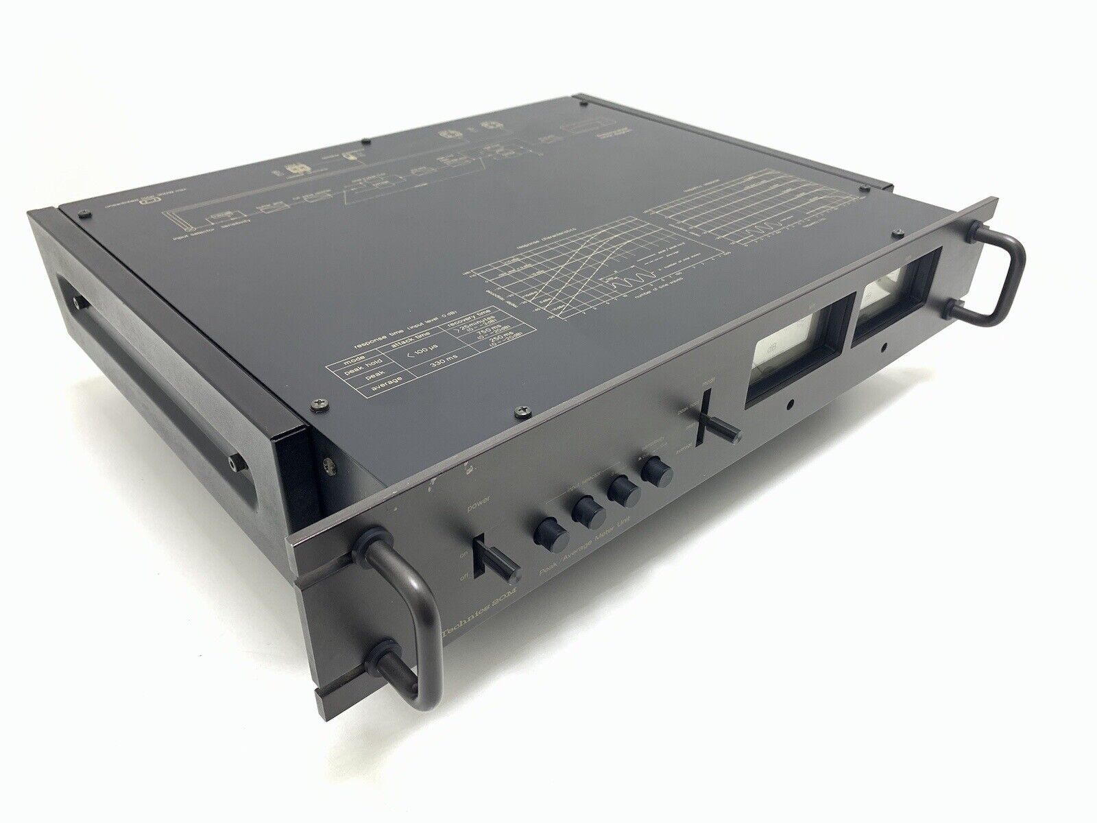 TECHNICS SH-9020 RARE Peak Average Meter Unit Vintage 1977 Refurbished Good Look