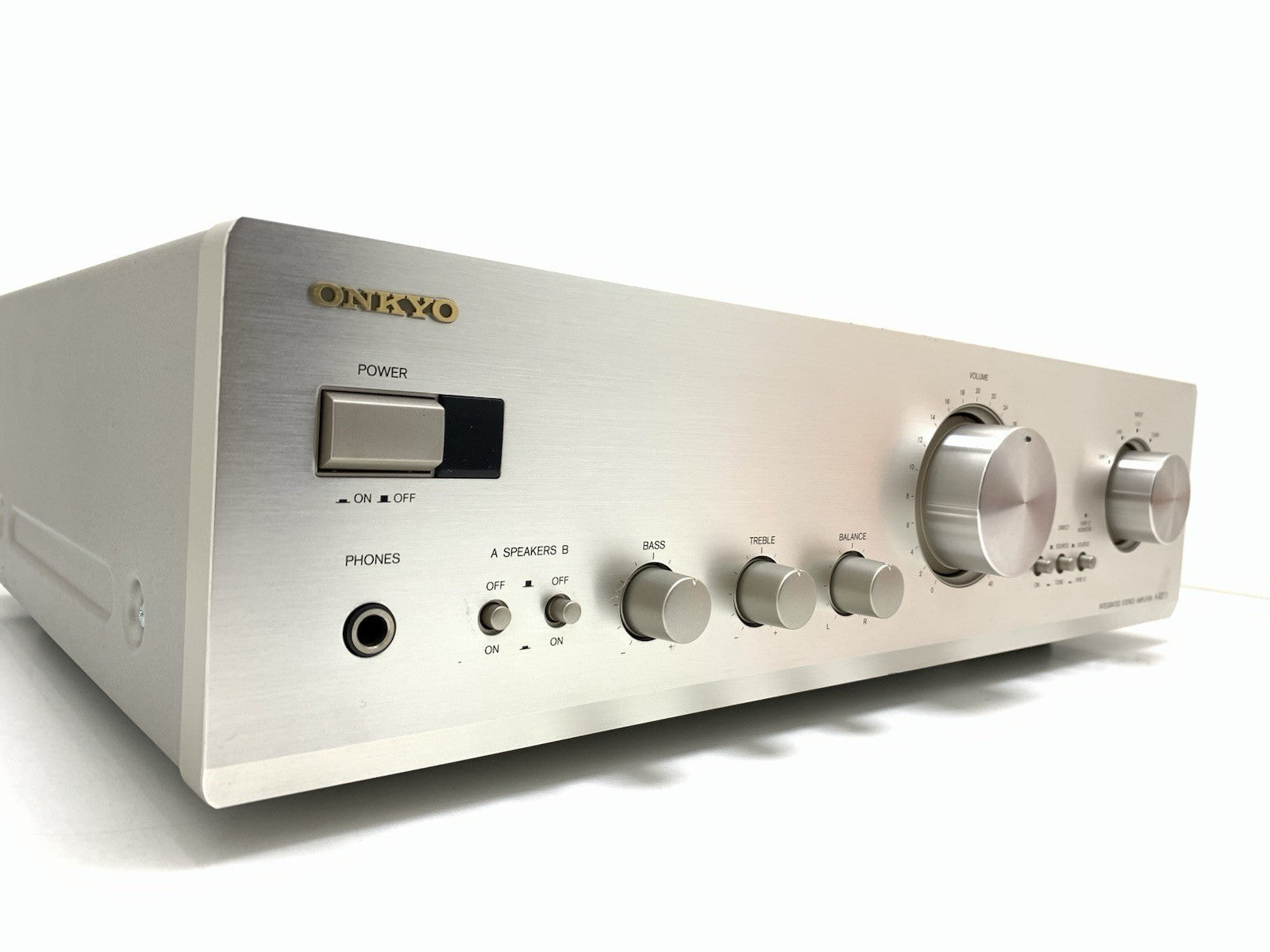 ONKYO A 9211 Stereo Integrated  Amplifier 40+40W RMS Vintage 1997 WORK Good Look