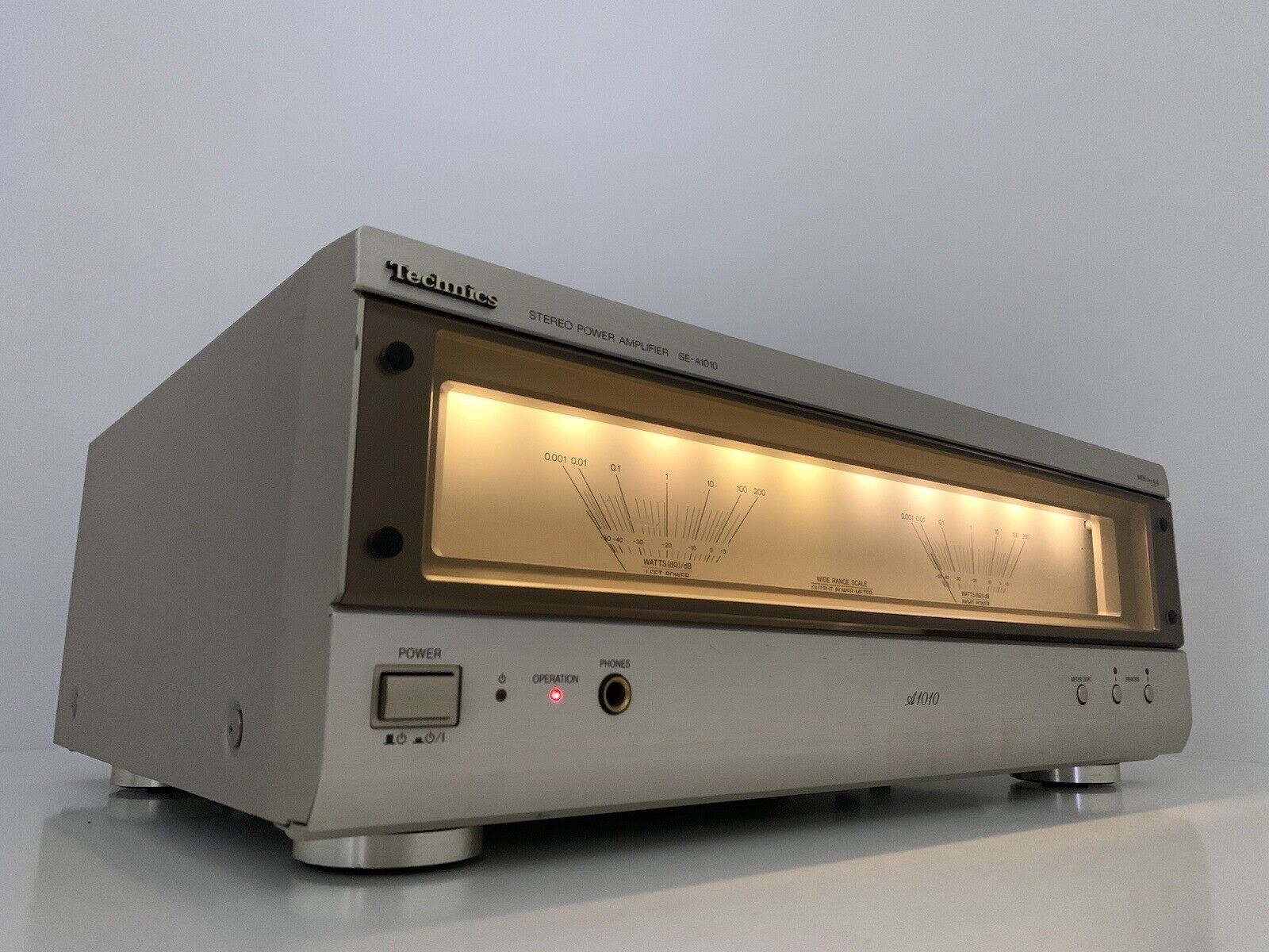 TECHNICS SE-A1010 Power Amplifier 2 X 70 Watts RMS Vintage 1999 WORK GOOD LOOK