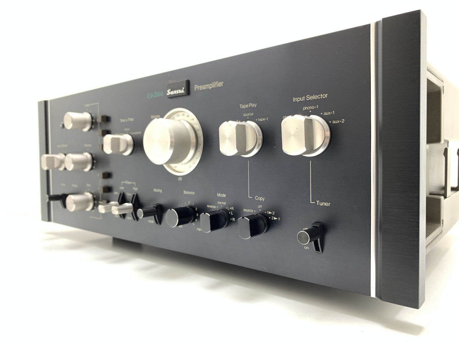 SANSUI CA 2000 Stereo Pre Amplifier Vintage 1977 High End WORK PERFECT Good Look