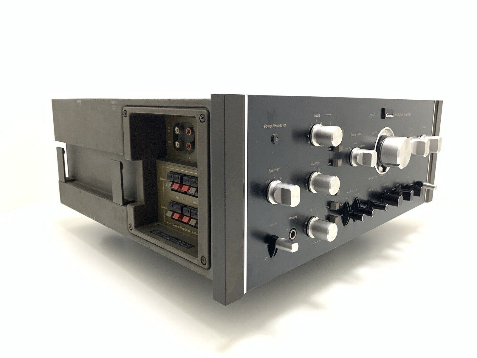 SANSUI AU 11000 RARE Integrated Stereo Amplifier 220W RMS Vintage 1975 GOOD LOOK