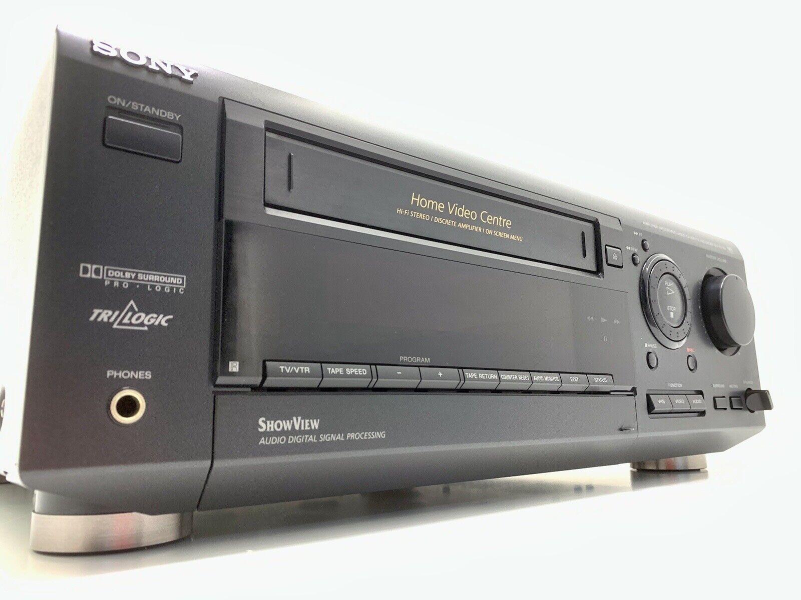 SONY SLV-AV100 Home Audio Video 5.1 Receiver HiFi VHS DOLBY PROLOGIC With Remote