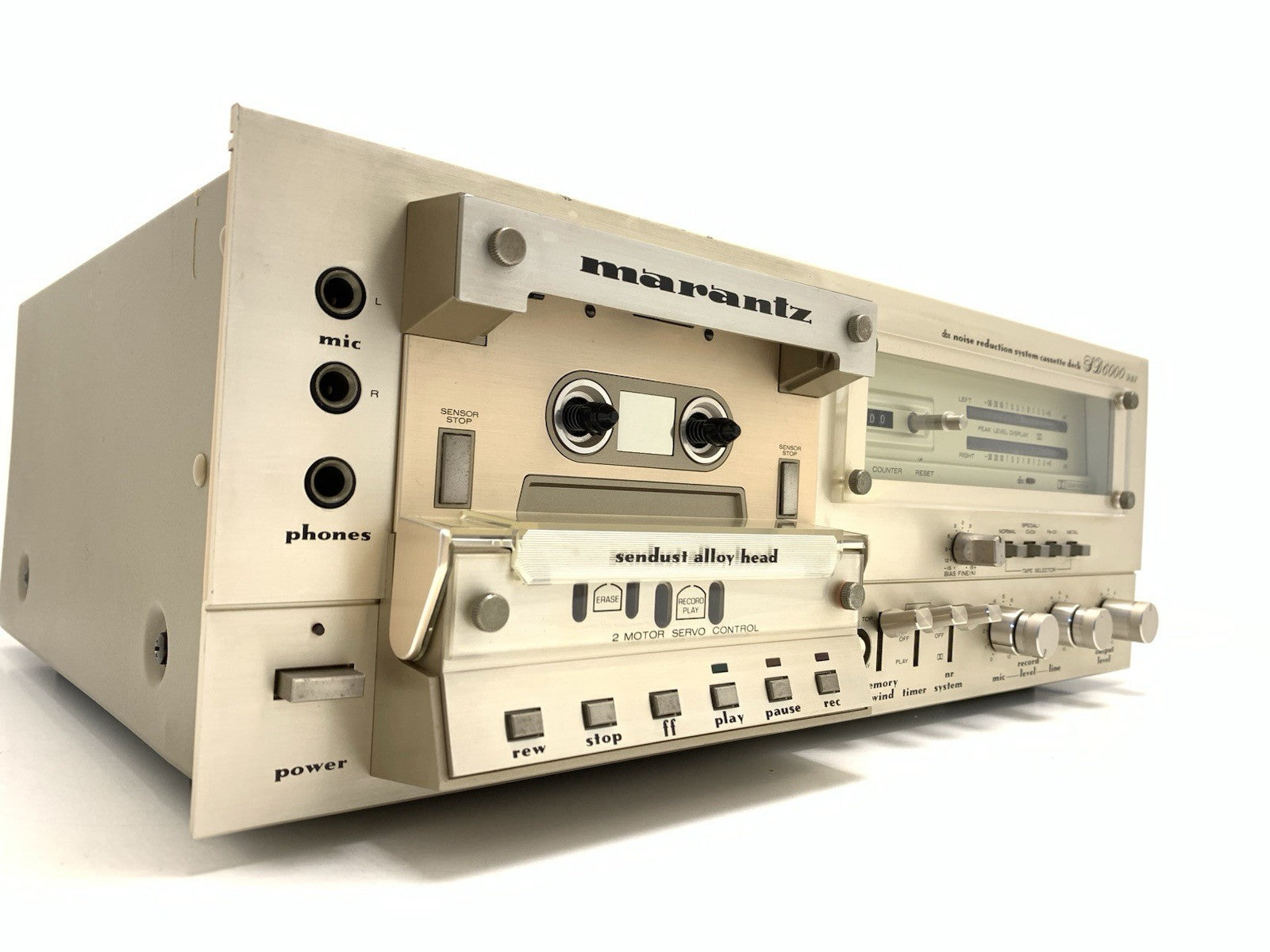 MARANTZ SD 6000 DBX Stereo Cassette Deck Vintage 1979 Hi End WORK