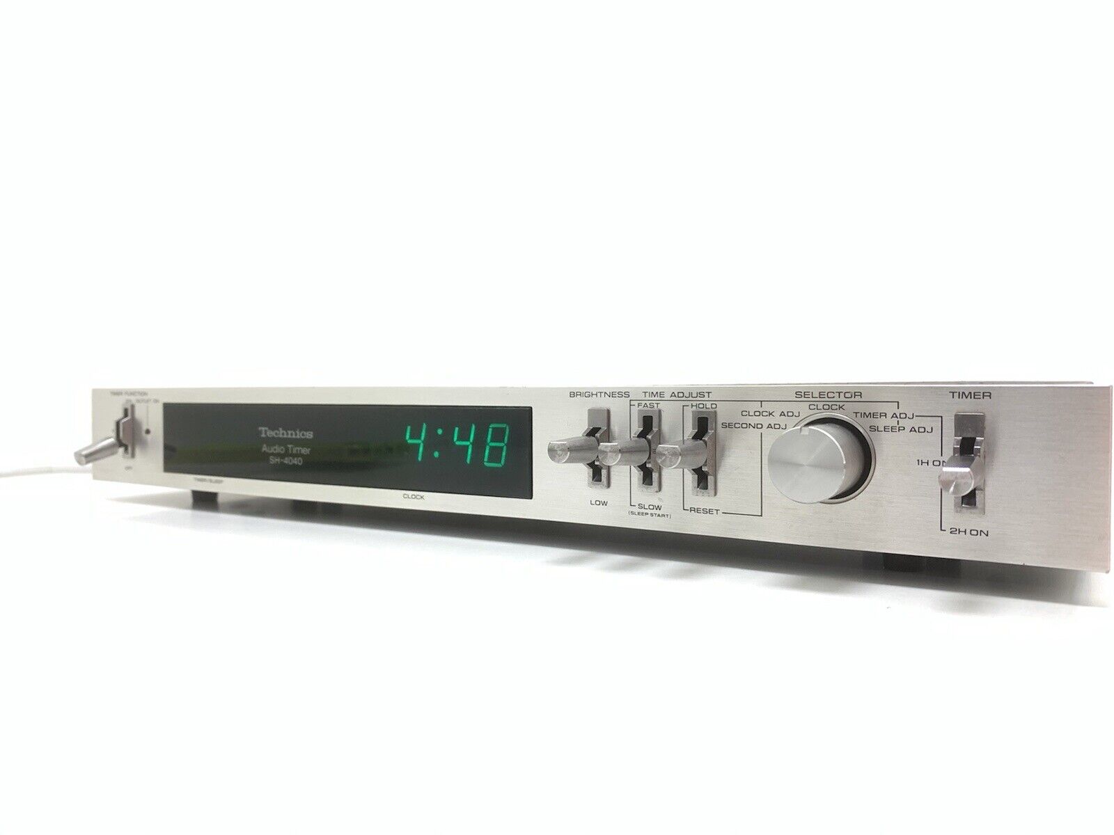 TECHNICS SH-4040 Audio Digital Timer RARE JAPAN Vintage Refurbished WORK 220Volt