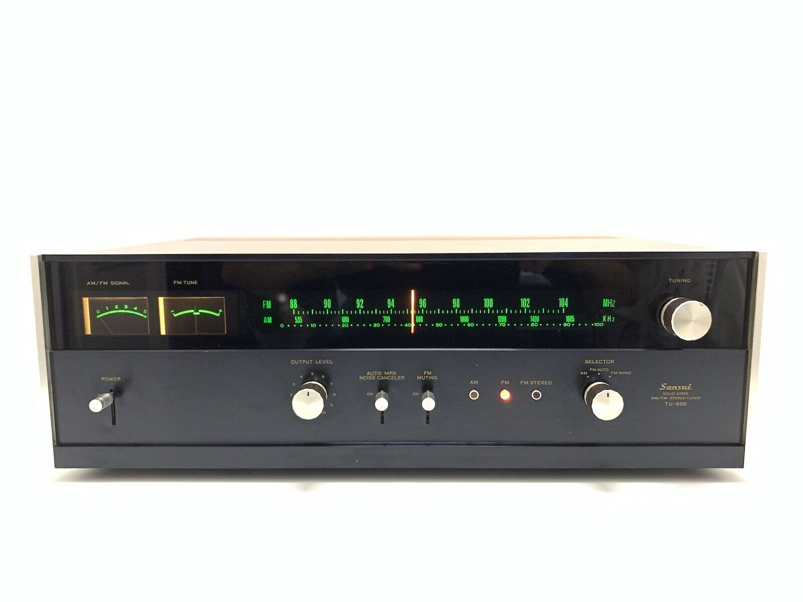 SANSUI TU-888 AM/FM Stereo Tuner Vintage 1972 High End Japan WORK Good Like New