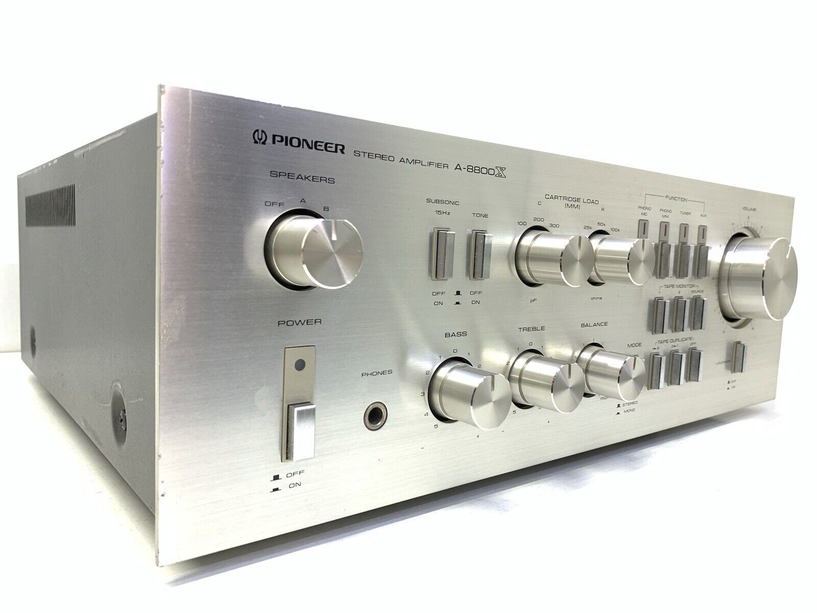 PIONEER A-8800X RARE Stereo Amplifier 150WRMS Vintage 1979 Hi End Work Good Look