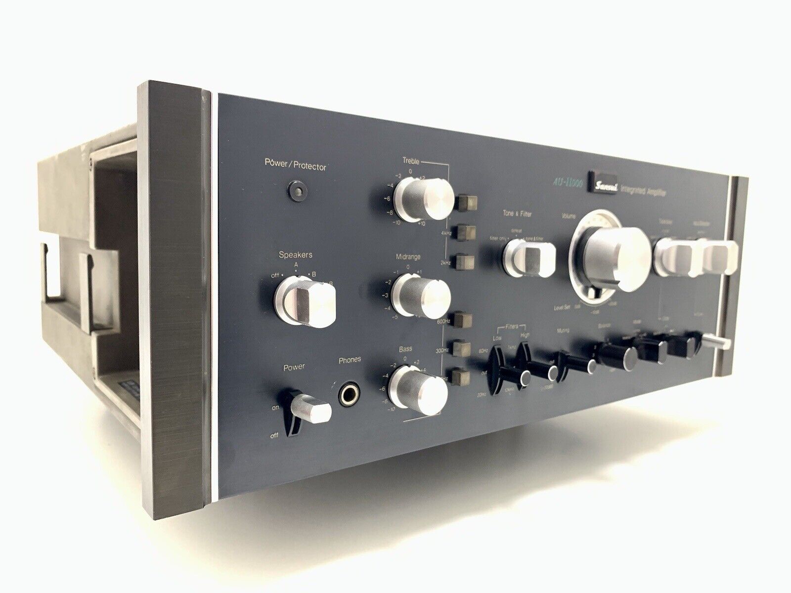 SANSUI AU 11000 RARE Integrated Stereo Amplifier 220W RMS Vintage 1975 GOOD LOOK