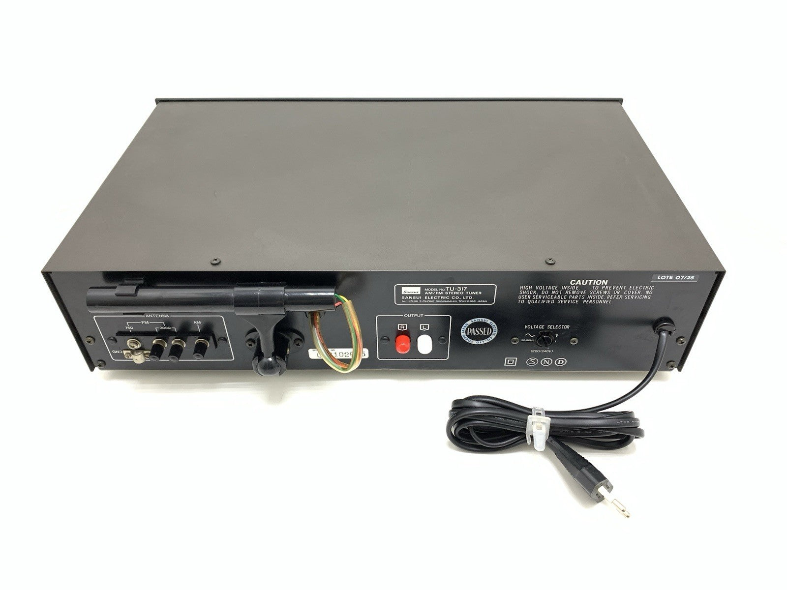 SANSUI TU 317 AM/FM Stereo Tuner Vintage 1978 High End Working 100% Good Look