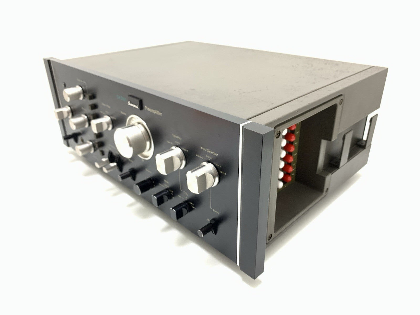 SANSUI CA 2000 Stereo Pre Amplifier Vintage 1977 High End WORK PERFECT Good Look