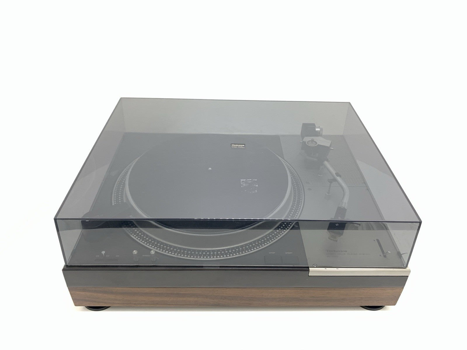 TECHNICS SL 1100 + Strobe SH-11L1l D. Drive Turntable Vintage 1972 WORK GoodLook