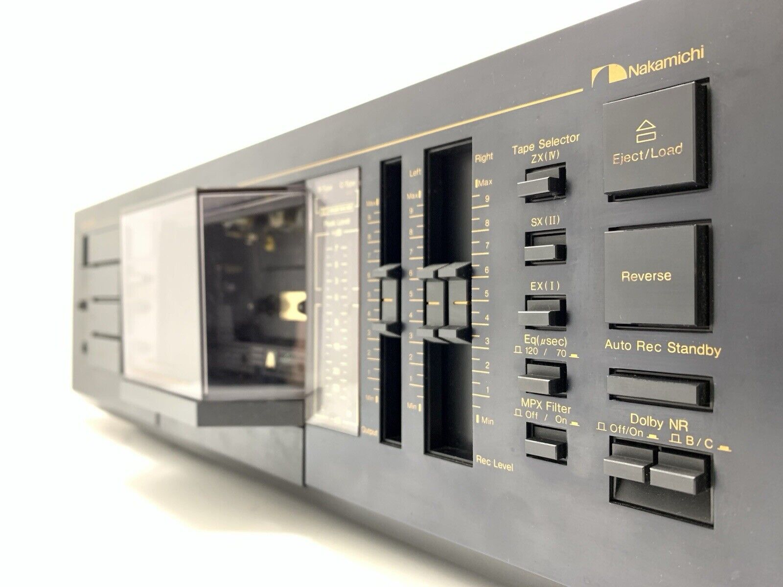 NAKAMICHI RX 202 AutoReverse 2 Head Cassette Vintage 1982 Hi End WORK Good Look