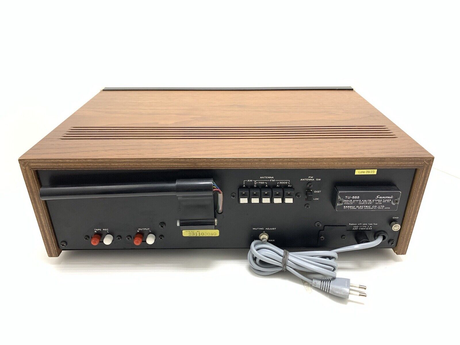 SANSUI TU-888 AM/FM Stereo Tuner Vintage 1972 High End Japan WORK Good Like New