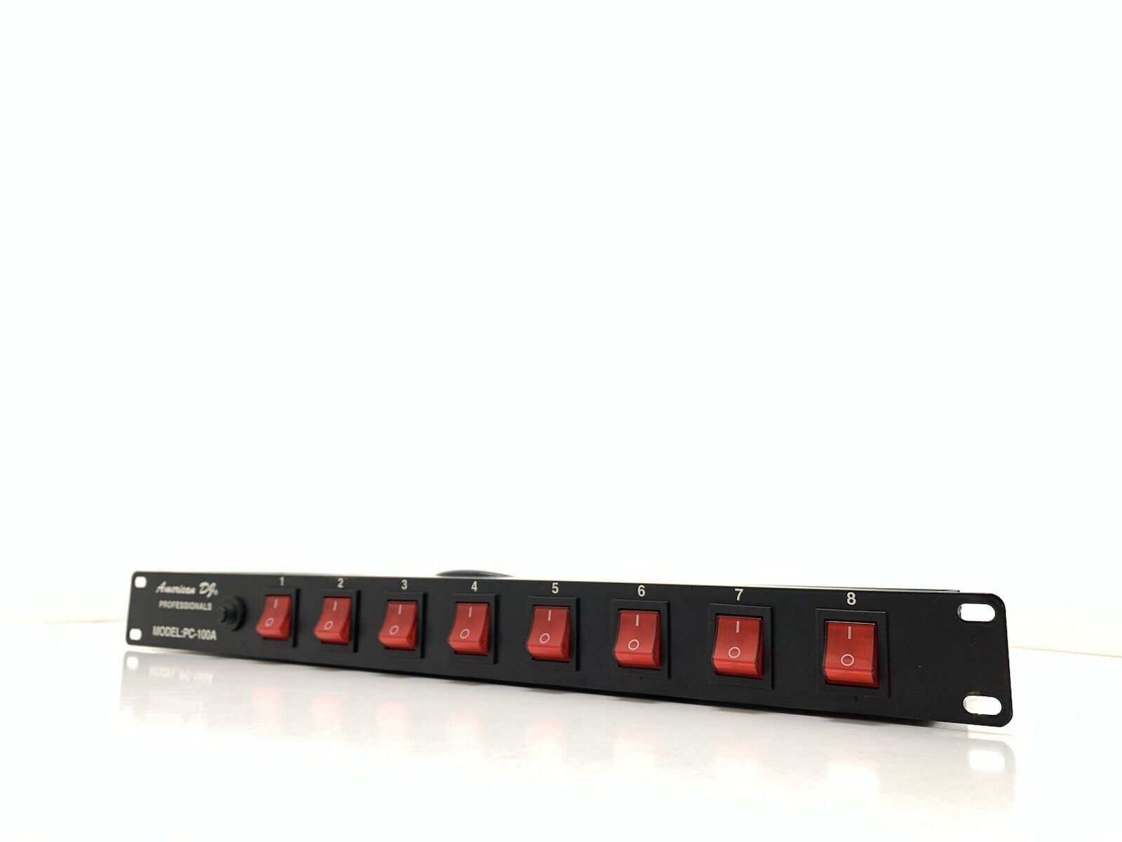 ADJ American DJ PC-100A 8-Switch ON/OFF Lighting A/C Power Center 120V/60Hz RACK
