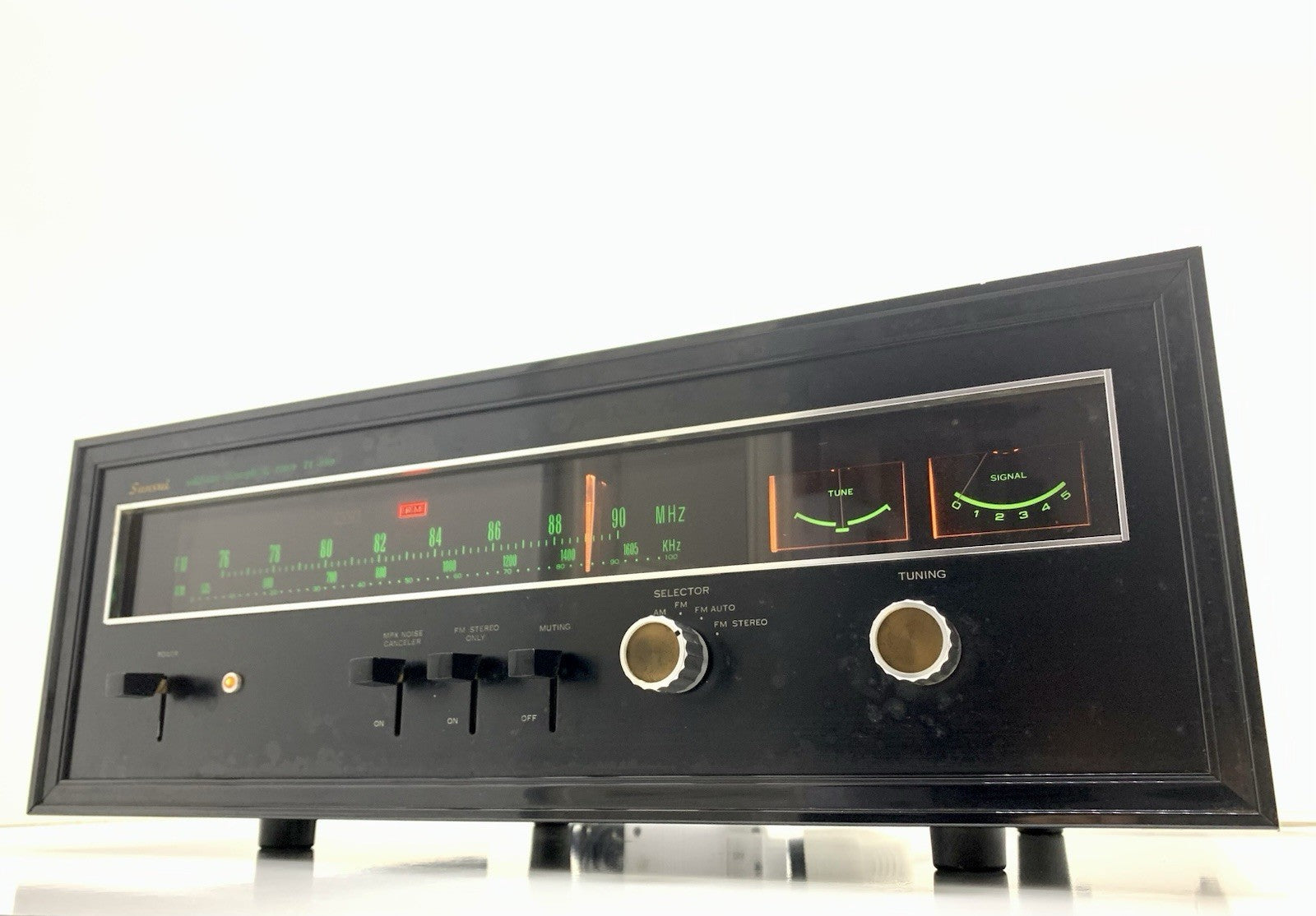 SANSUI TU 999 AM/FM Stereo Tuner Vintage 1970 High End From Japan WORK Good Look