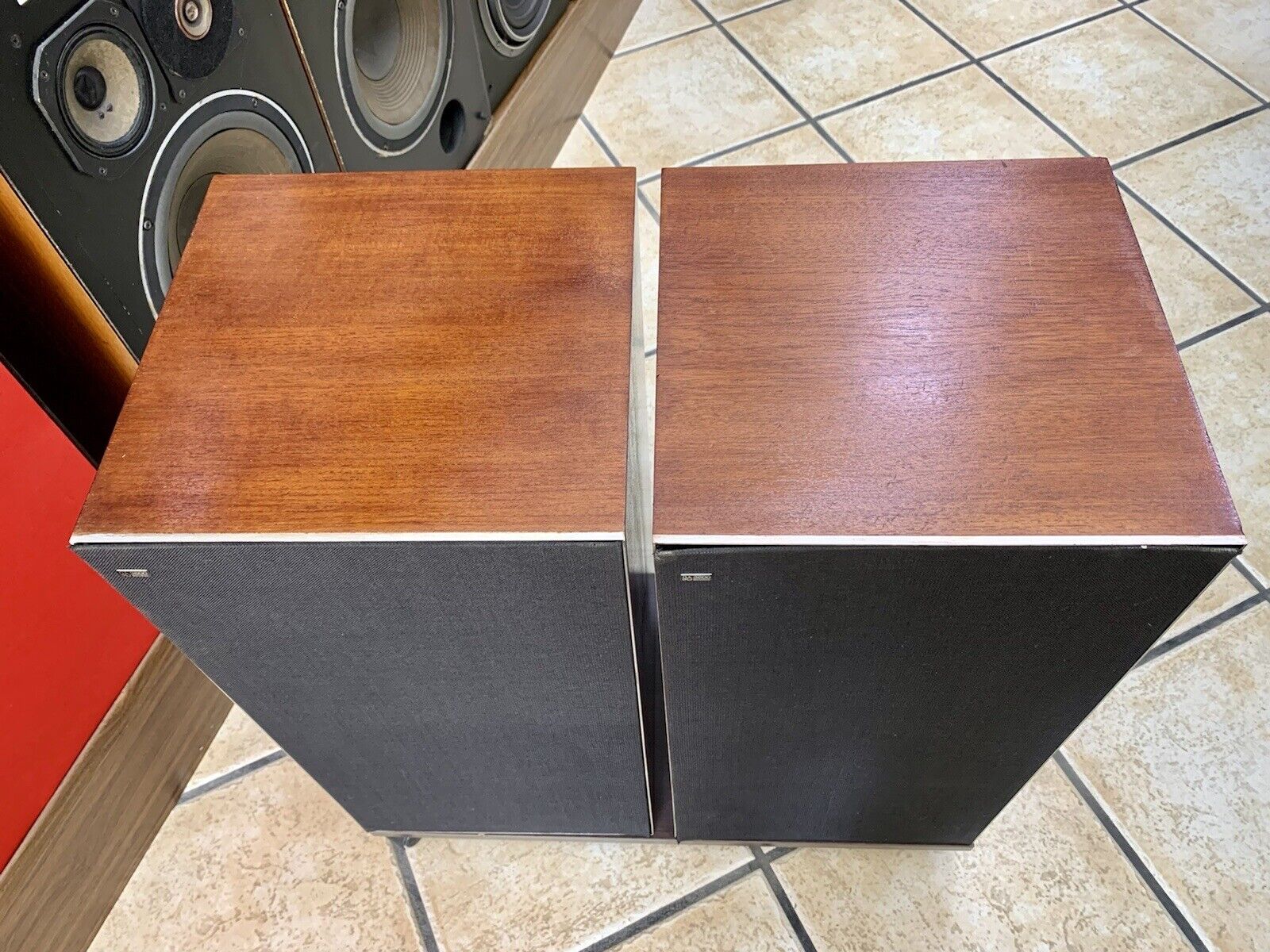 Bang Olufsen B&O BEOVOX HT 3800 Vintage 1970 Speaker 3Way 90Watts Work GOOD LOOK
