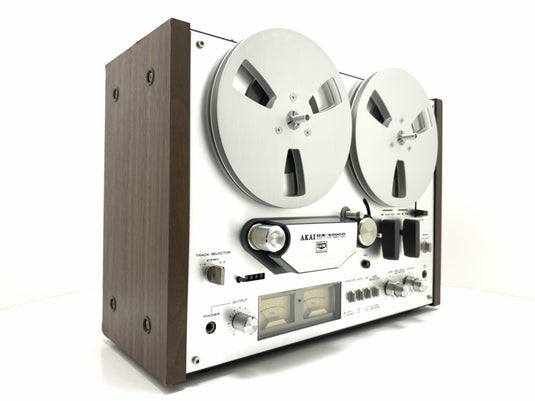 AKAI GX 4000D Reel to Reel Stereo 3Head 4 Track Tape Vintage 1976 WORK Good Look