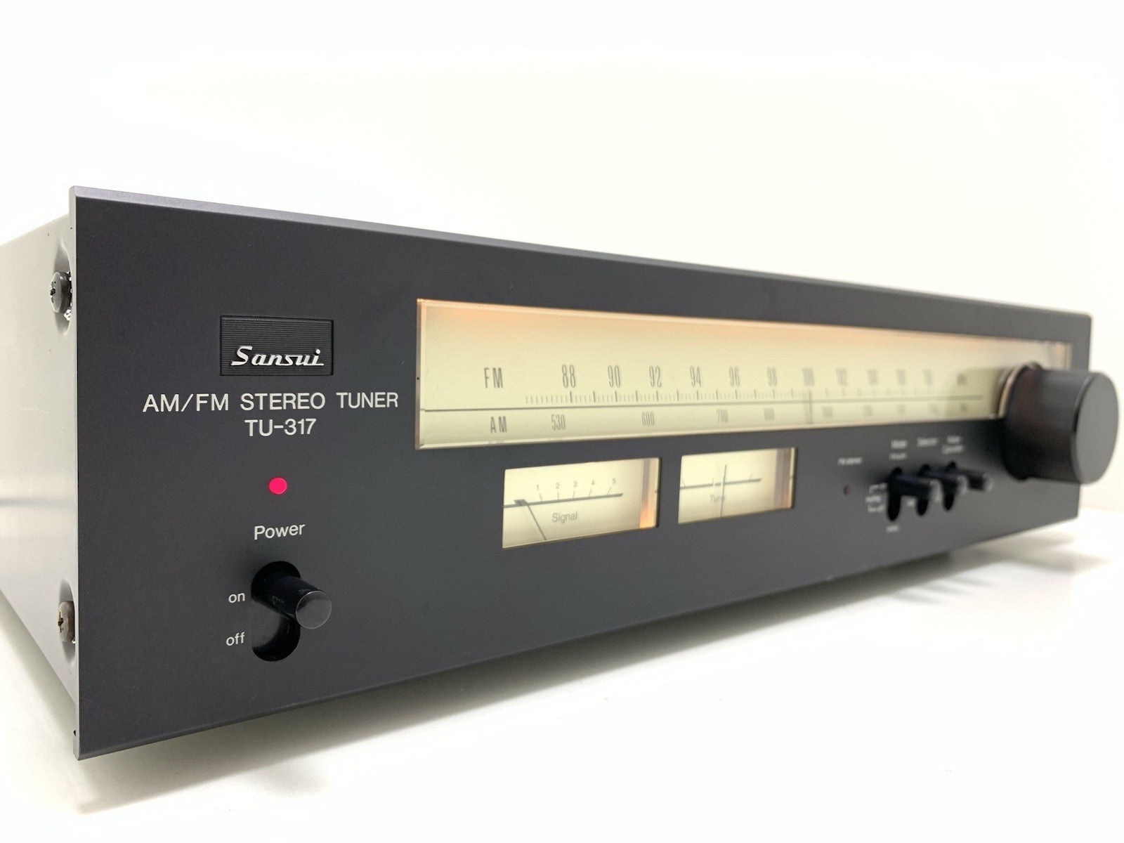 SANSUI TU 317 AM/FM Stereo Tuner Vintage 1978 High End Working 100% Good Look