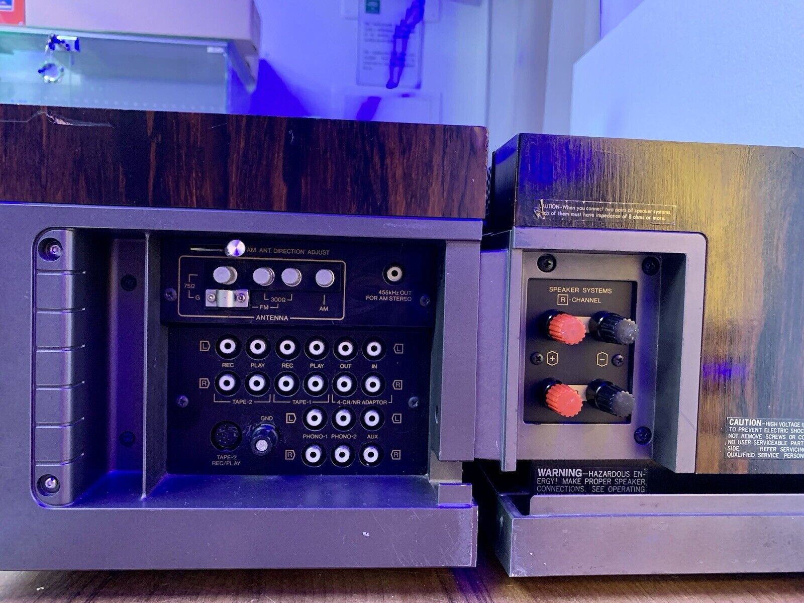 SANSUI G 22000 Stereo Receiver 220+220 Watts RMS Vintage 1978 Working Good Look