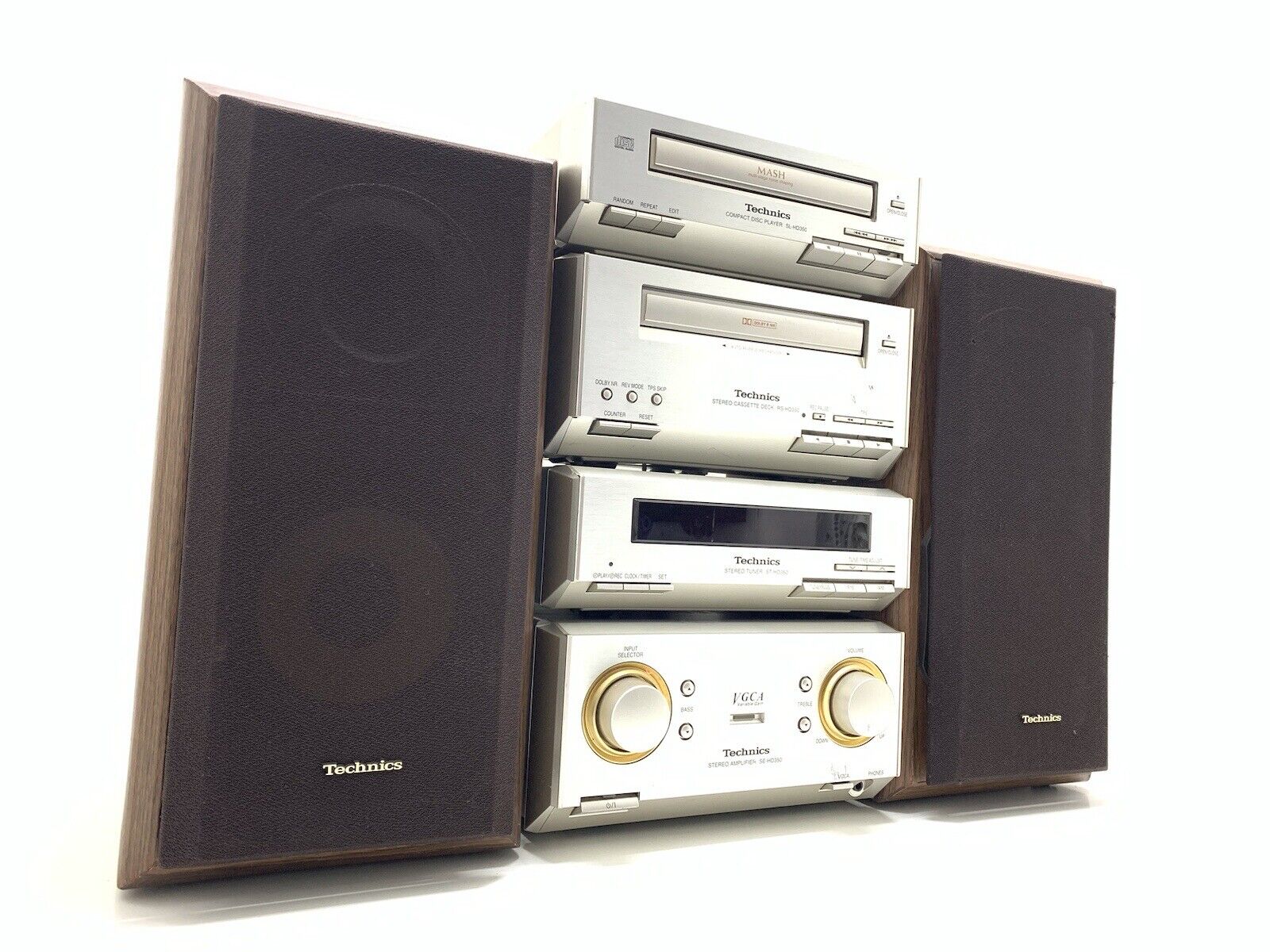 TECHNICS Amplifier SE-HD350 Tuner ST-HD350 Deck RS-HD350 CD SL-HD350 Sp SB-HD350