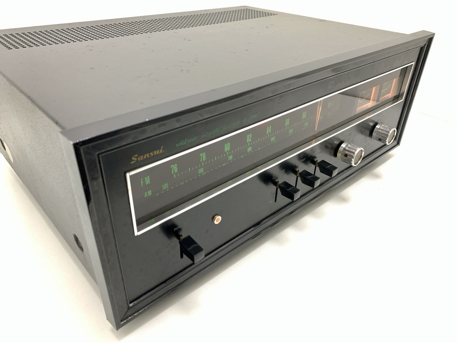 SANSUI TU 999 AM/FM Stereo Tuner Vintage 1970 High End From Japan WORK Good Look