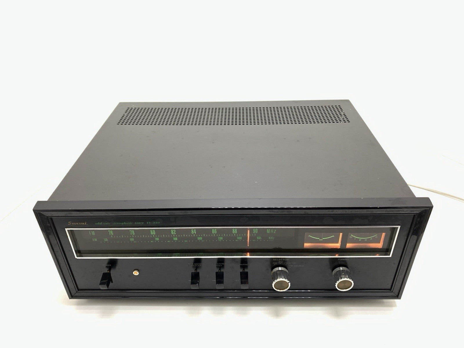 SANSUI TU 999 AM/FM Stereo Tuner Vintage 1970 High End From Japan WORK Good Look