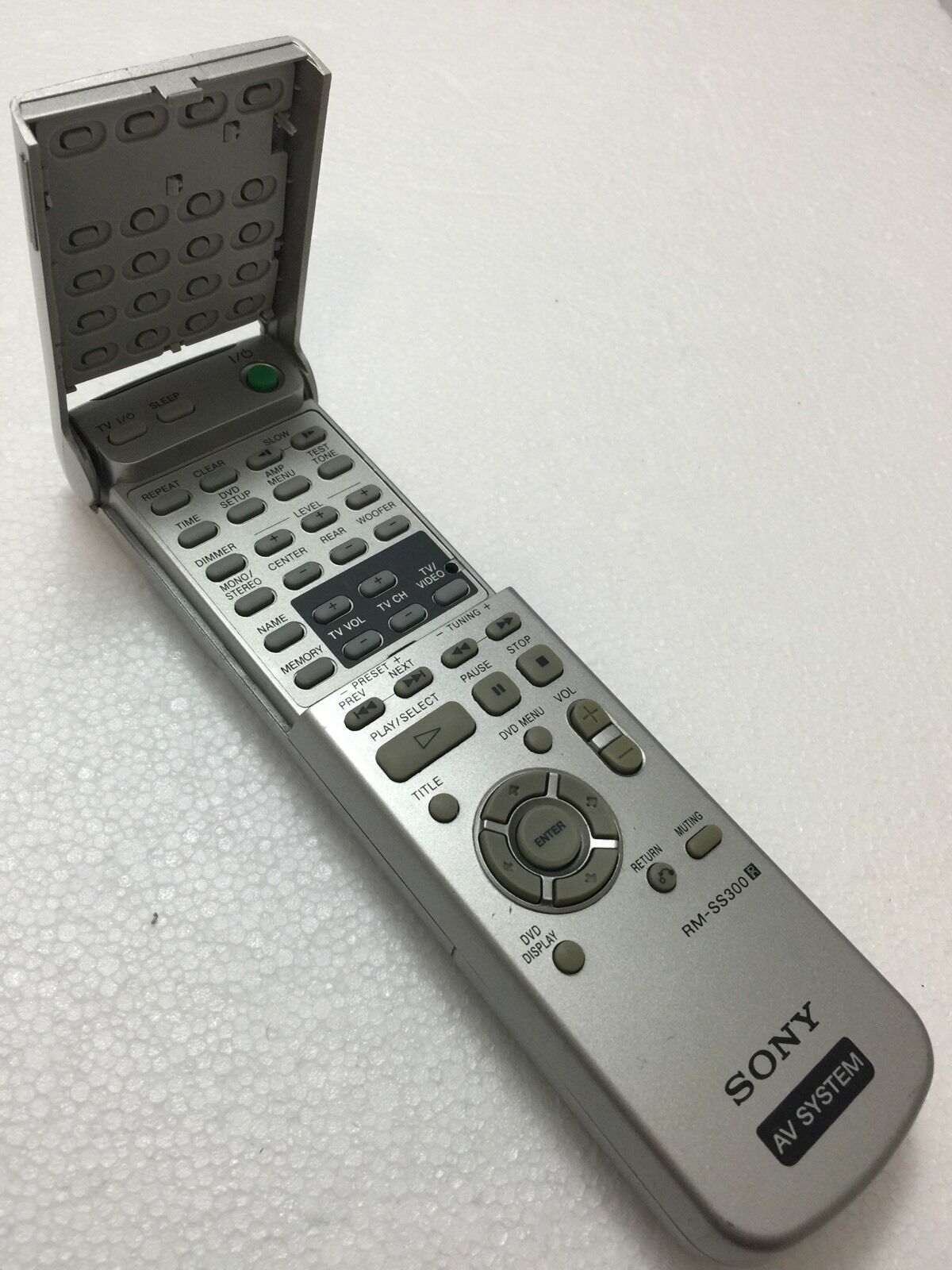 SONY RM-SS300 AV System Original Remote Control Mando a Distancia DAV-L8100SS