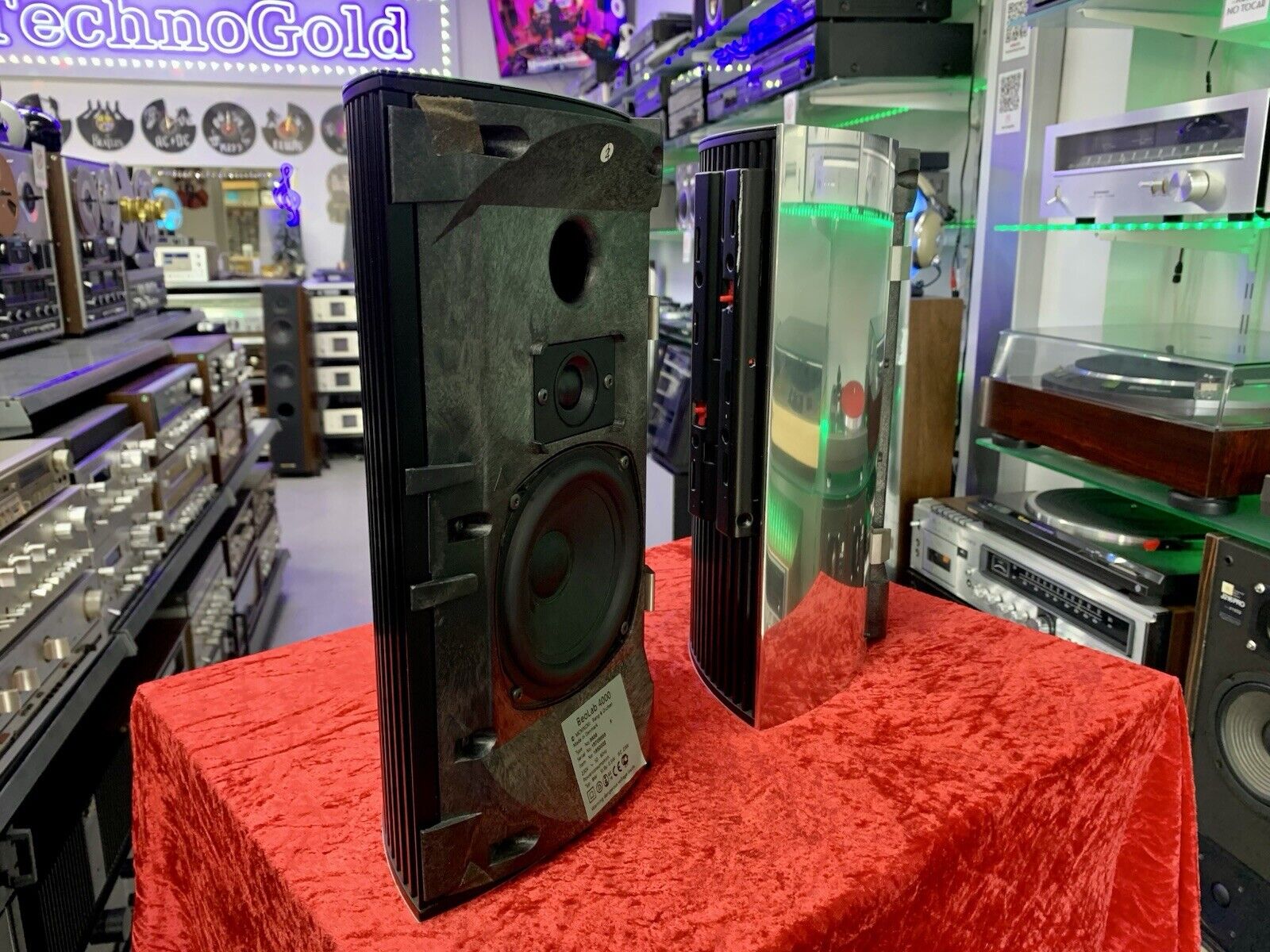 Bang Olufsen B&O BEOLAB 4000 Vintage ACTIVE Speaker 2 Way 125W Work GOOD LOOK
