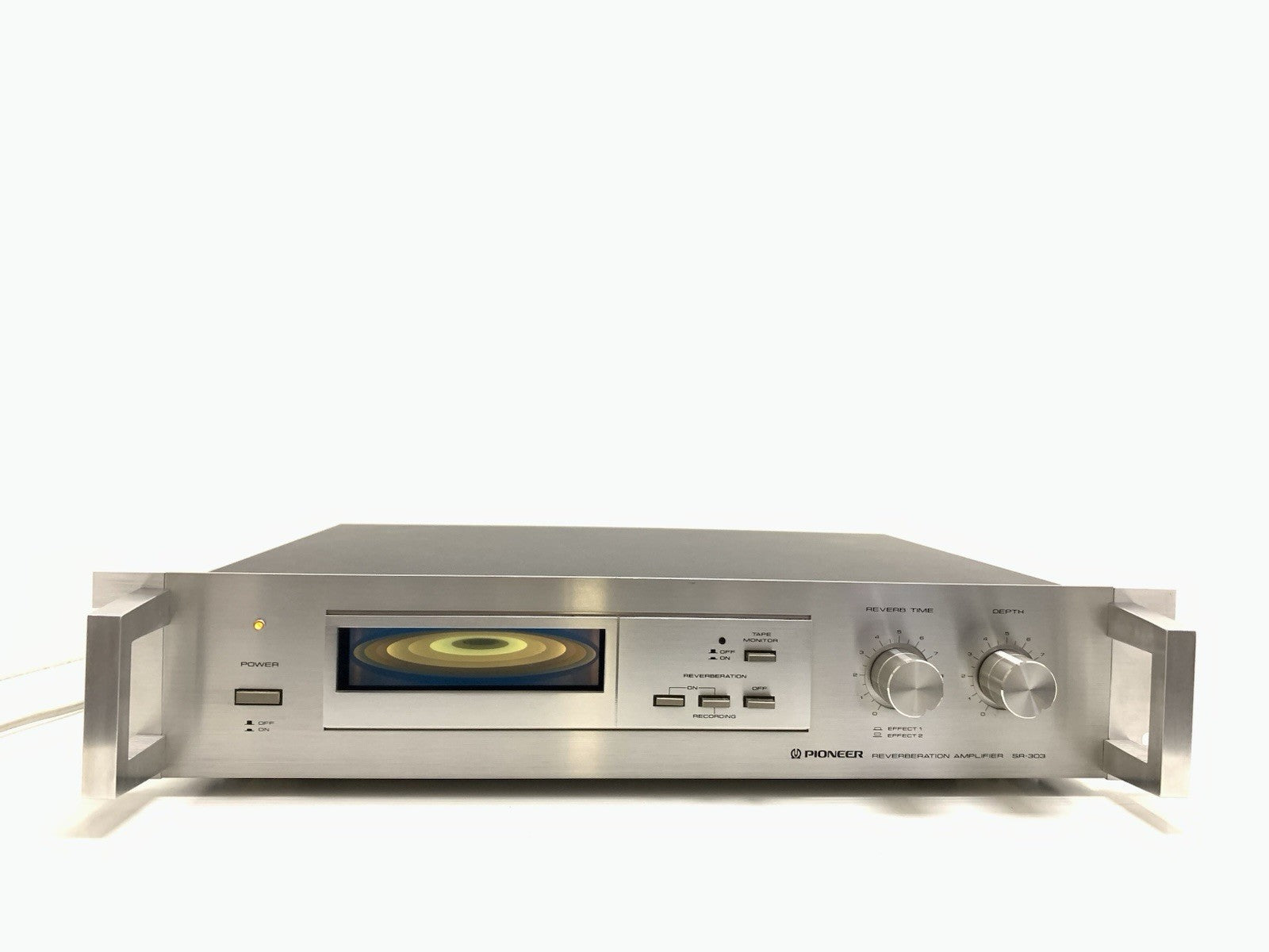 PIONEER Stereo REVERBERATION AMPLIFIER SR-303 RACK Vintage 1980 Work Good Look