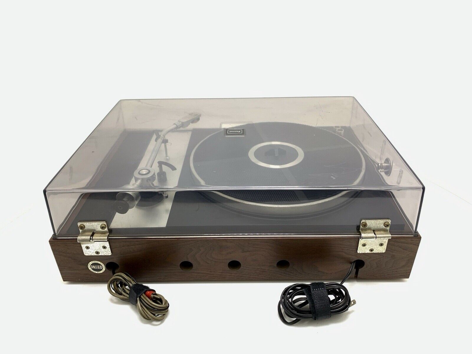 SANSUI SR 3030 Turntable 2 Speed Belt Drive Hi Fi Vintage 1973 Work Good Look