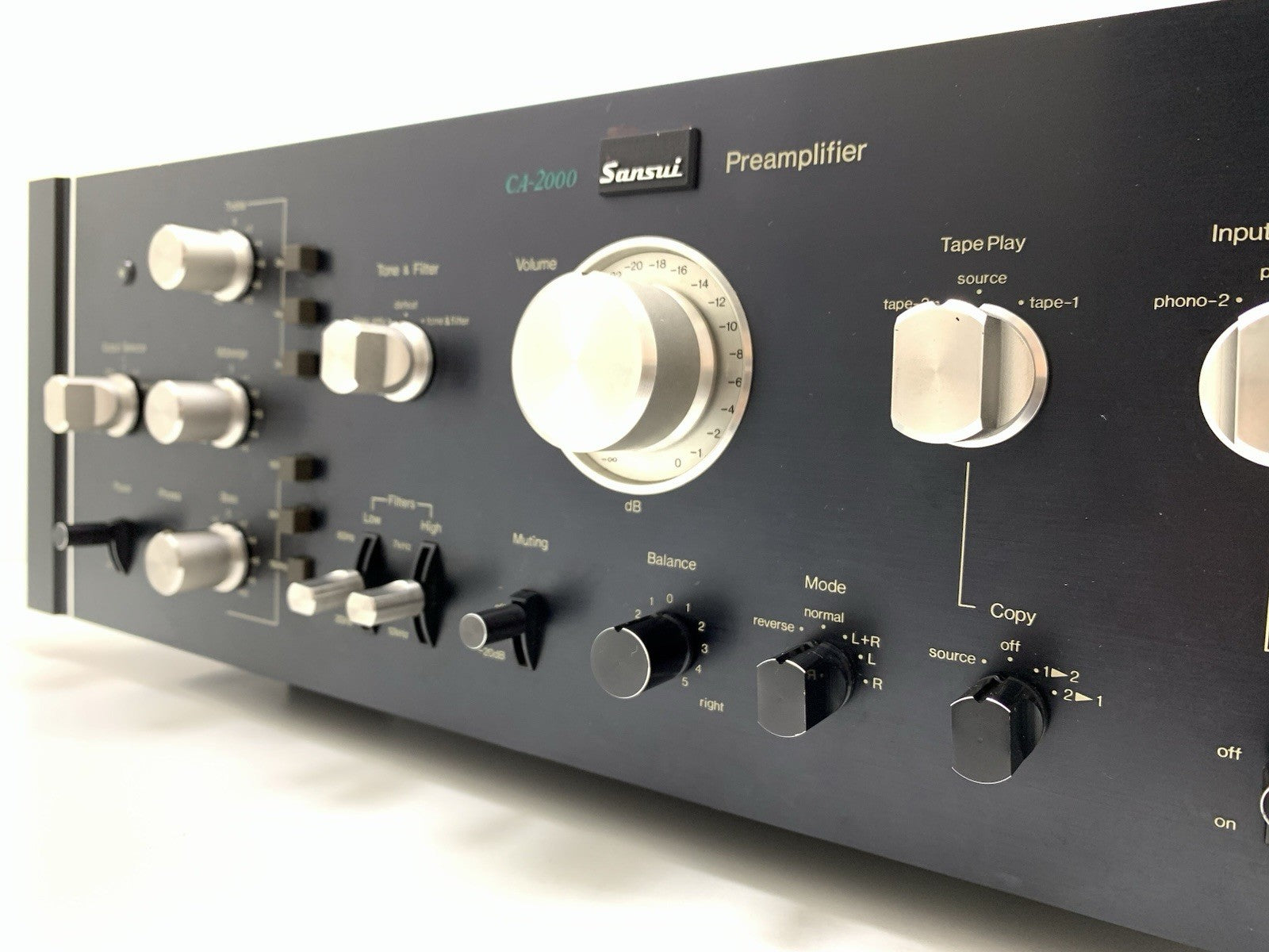 SANSUI CA 2000 Stereo Pre Amplifier Vintage 1977 High End WORK PERFECT Good Look