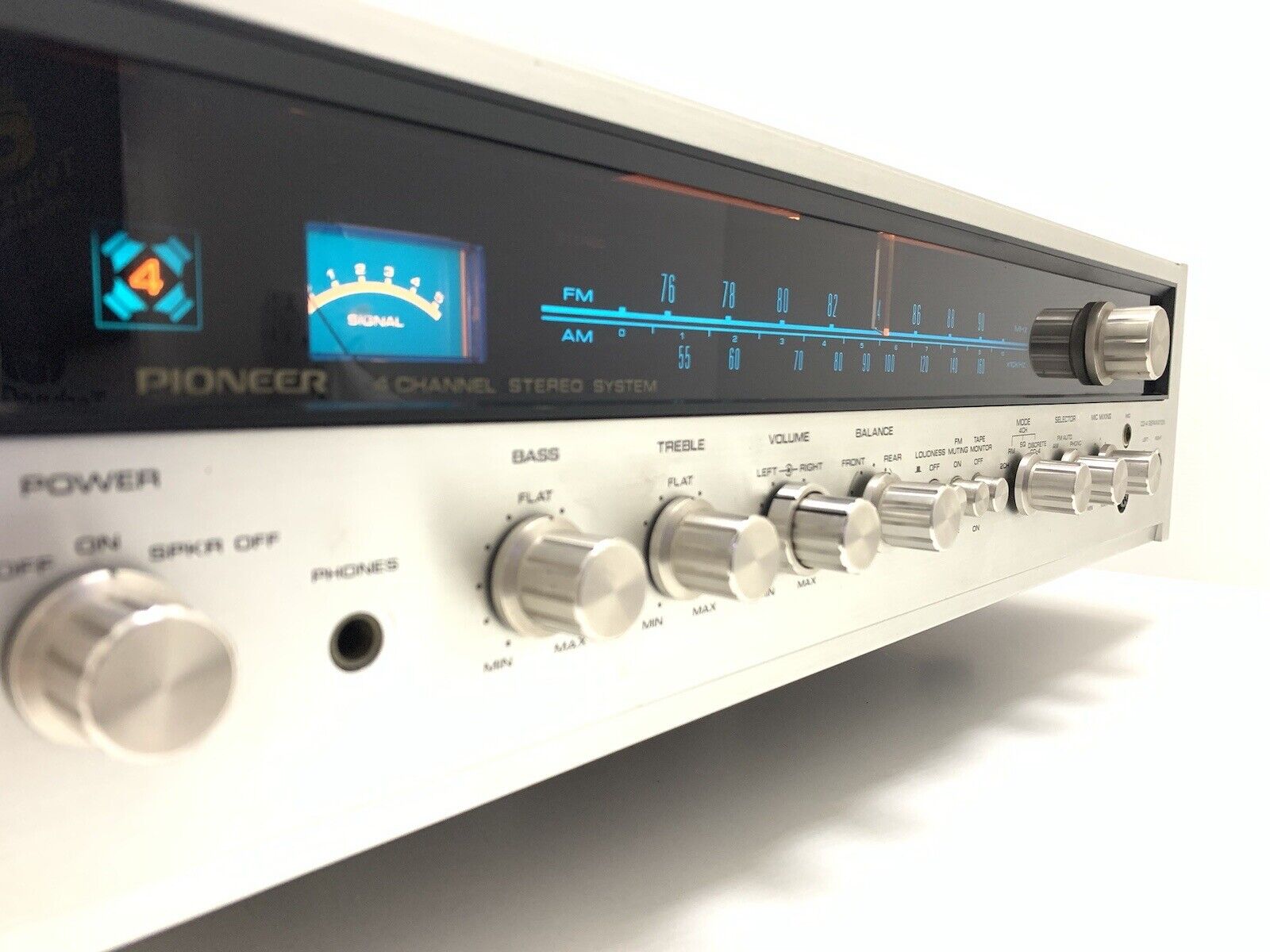 PIONEER 4 Channel Stereo Receiver ED-110 Very RARE Vintage 1973 Work Good Look