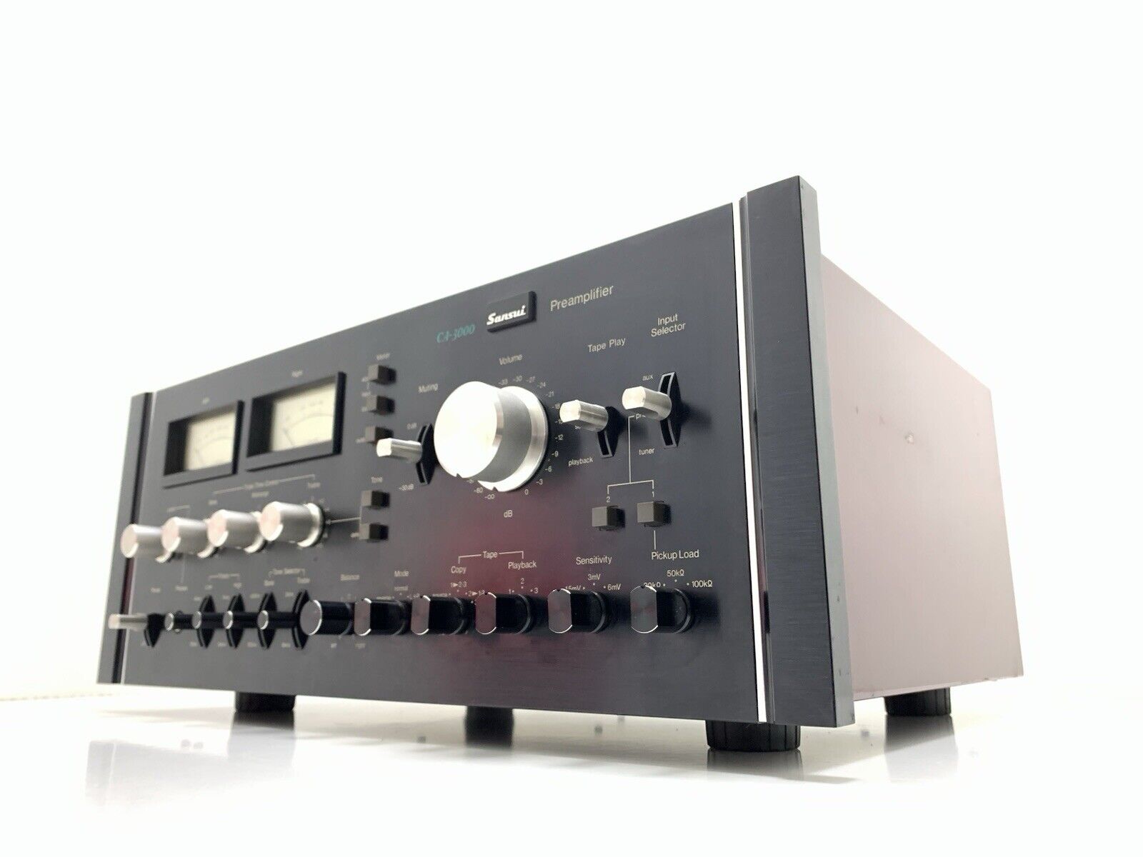 SANSUI CA 3000 Stereo Pre Amplifier Vintage 1975 High End WORK PERFECT Good Look